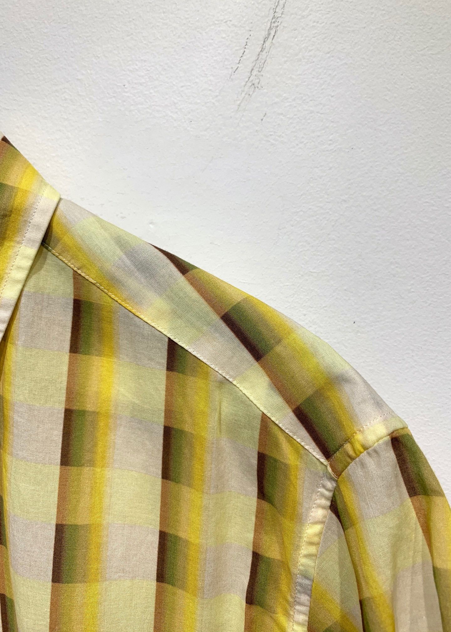 Missoni Missoni Yellow Short Sleeves Pocketed Buttoned Shirt Size US L / EU 52-54 / 3 - 4 Thumbnail