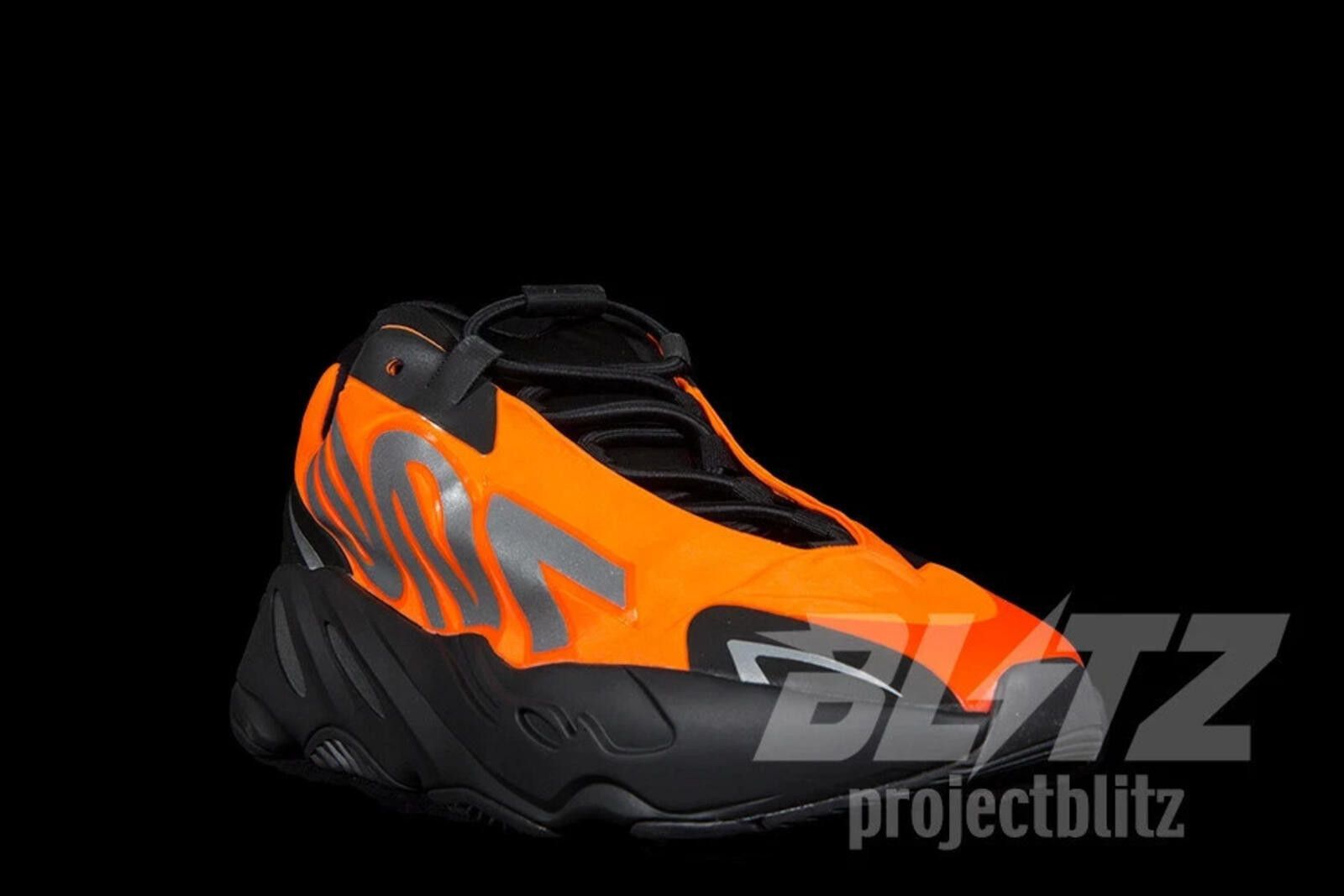 Adidas 2020 adidas YEEZY BOOST 700 MNVN ORANGE FV3258 US5.5 Size US 5.5 / EU 38 - 2 Thumbnail