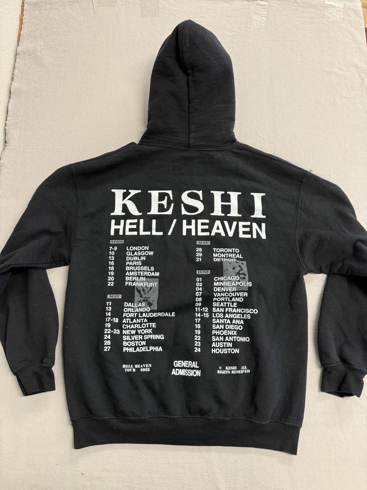 Michiko Koshino London Keshi Hell Heaven Hoodie 2022 Keshi Gabriel Album - M Size US M / EU 48-50 / 2 - 2 Thumbnail