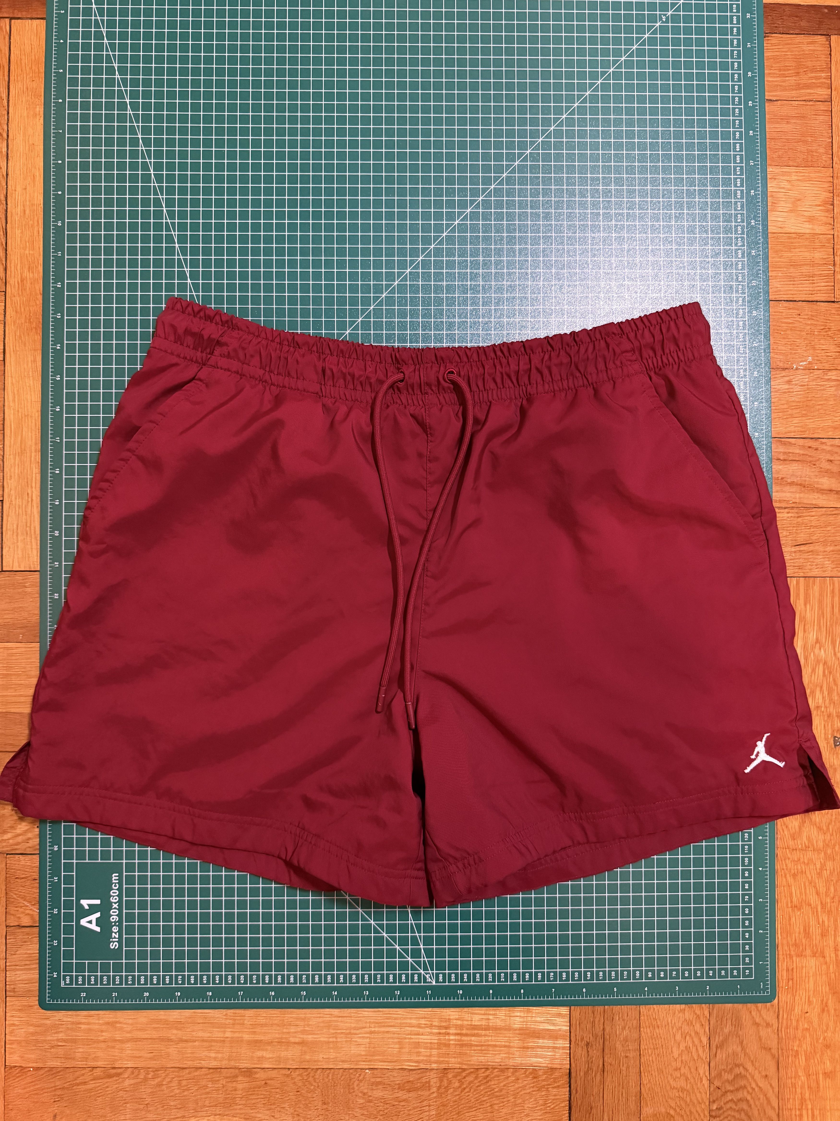 Jordan Brand Air Jordan Burgundy Shorts Size US 38 / EU 54 - 1 Thumbnail