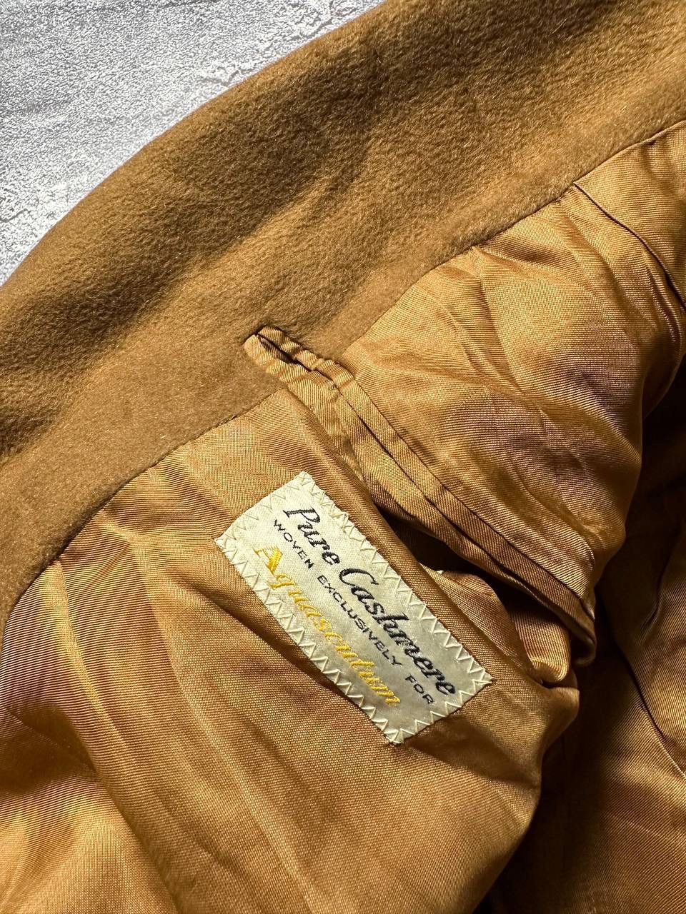 Aquascutum × Vintage 1960s💥Vintage Aquascutum Pure Cashmere 100% Coat Size M / US 6-8 / IT 42-44 - 11 Thumbnail