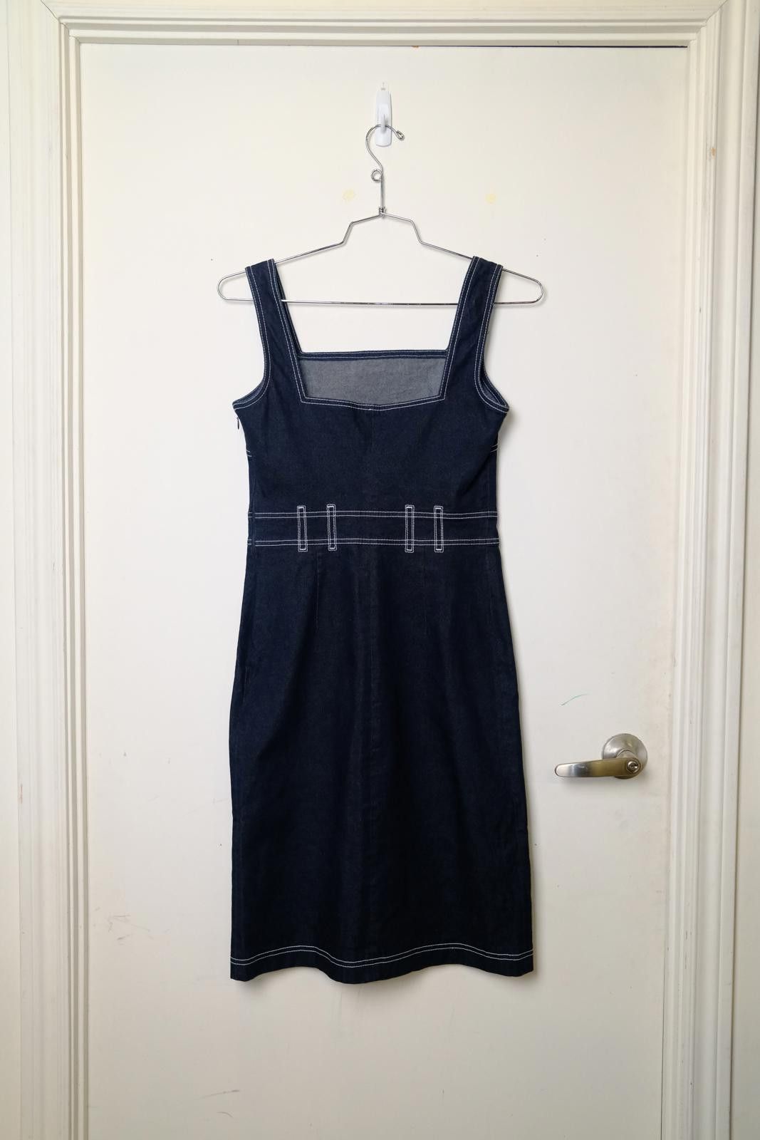 Other 00's Philosophy di Alberta Ferreti Denim Dress Size XXS / US 00 / IT 34 - 2 Thumbnail