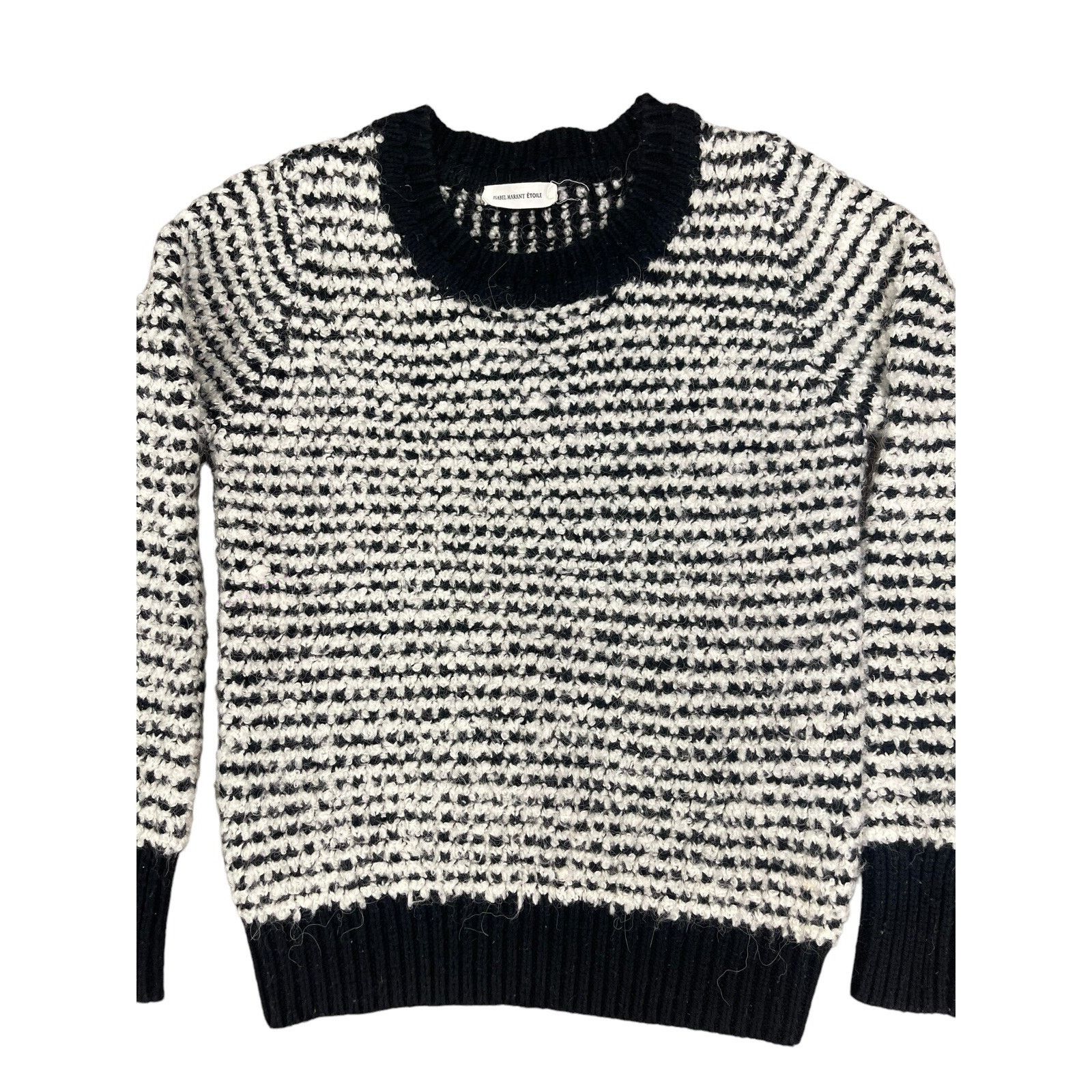 Isabel Marant Isabel Marant Alpaca / wool striped sweater size 38 Size XS / US 0-2 / IT 36-38 - 2 Thumbnail