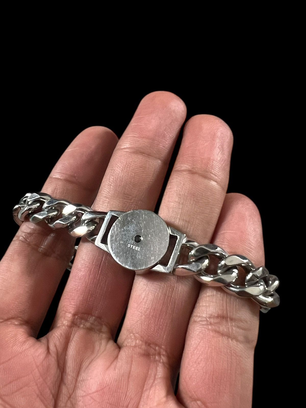Diesel 2000s Diesel Steel Magnetic Bracelet Size ONE SIZE - 5 Thumbnail