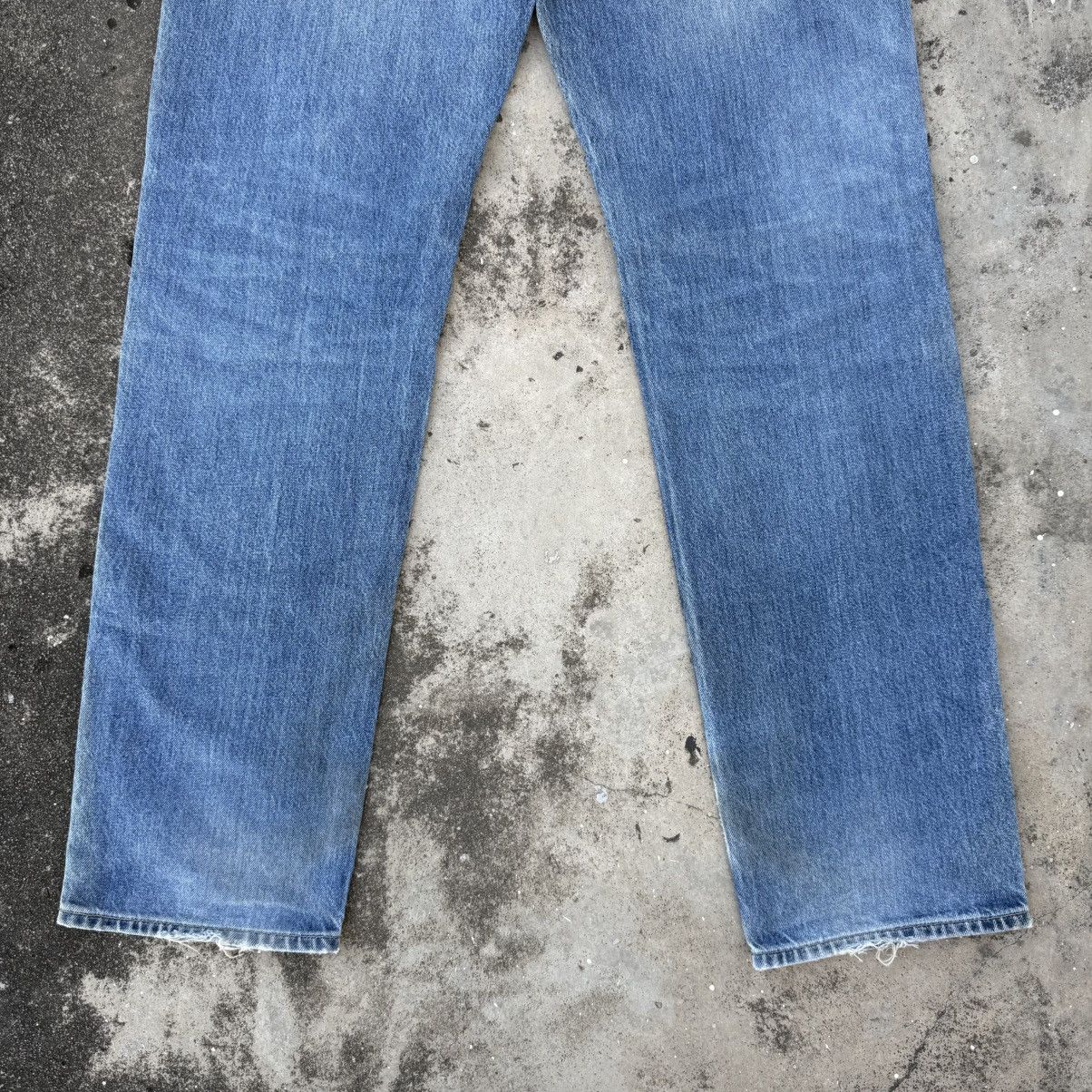 Japanese Brand VINTAGE JAPANESE FADED RIPPED JEAN DENIM PANTS Size US 33 - 9 Thumbnail