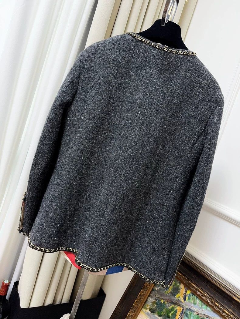 Chanel Chanel 19b autumn and winter preview tweed gray chain four Size XS / US 0-2 / IT 36-38 - 8 Thumbnail