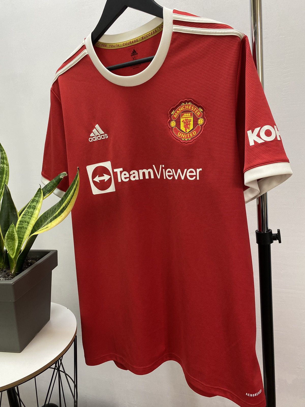 Adidas Manchester United 2021 2022 Soccer Jersey Football Shirt Size US XL / EU 56 / 4 - 2 Thumbnail