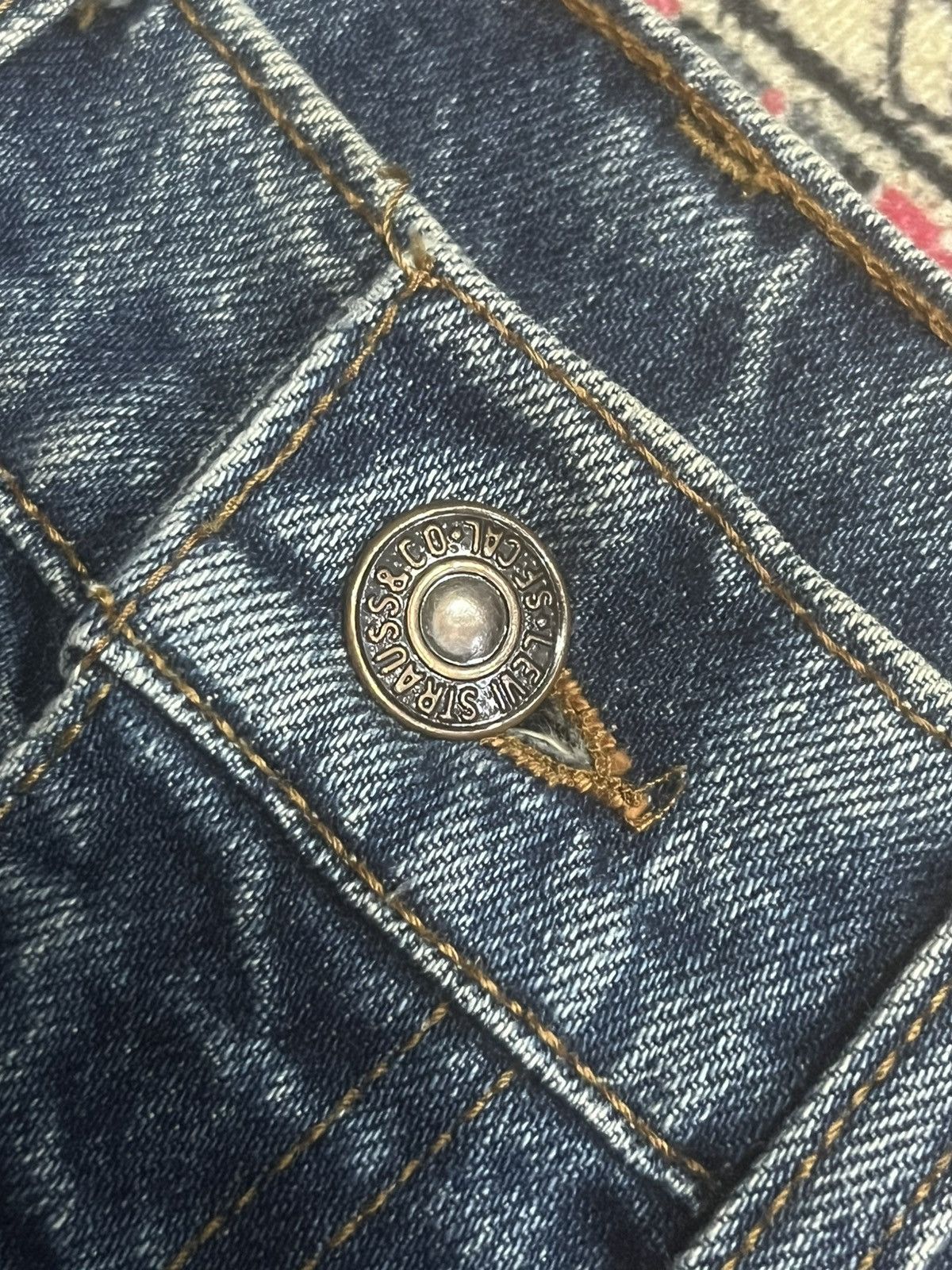 Levi's Vintage Y2K Levi’s 512 Blue Washed Straight Leg Jeans Size US 32 / EU 48 - 5 Thumbnail