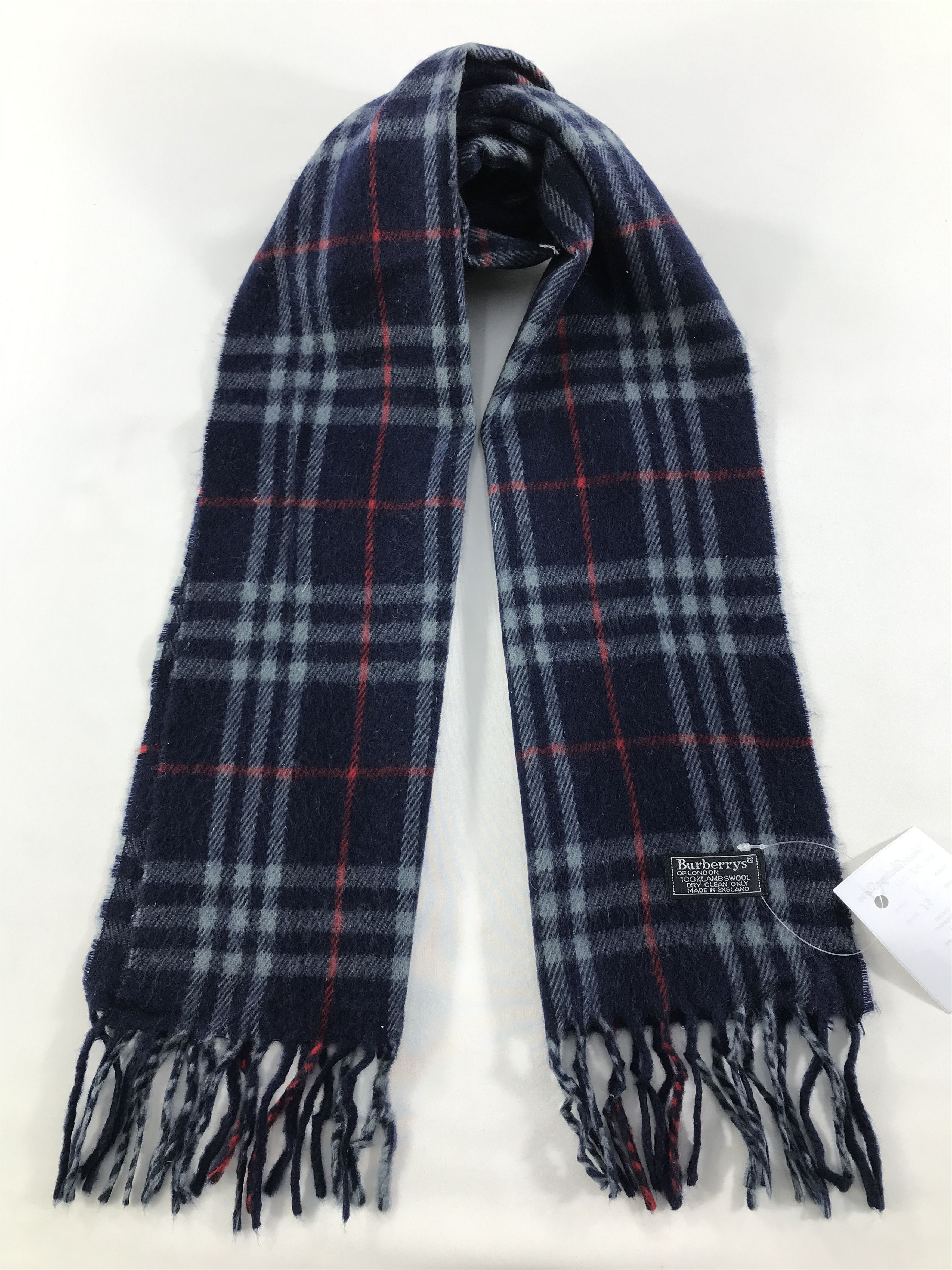 Burberry Vintage Burberry Scarf/Muffler/Neckwear MF1161 Size ONE SIZE - 1 Thumbnail
