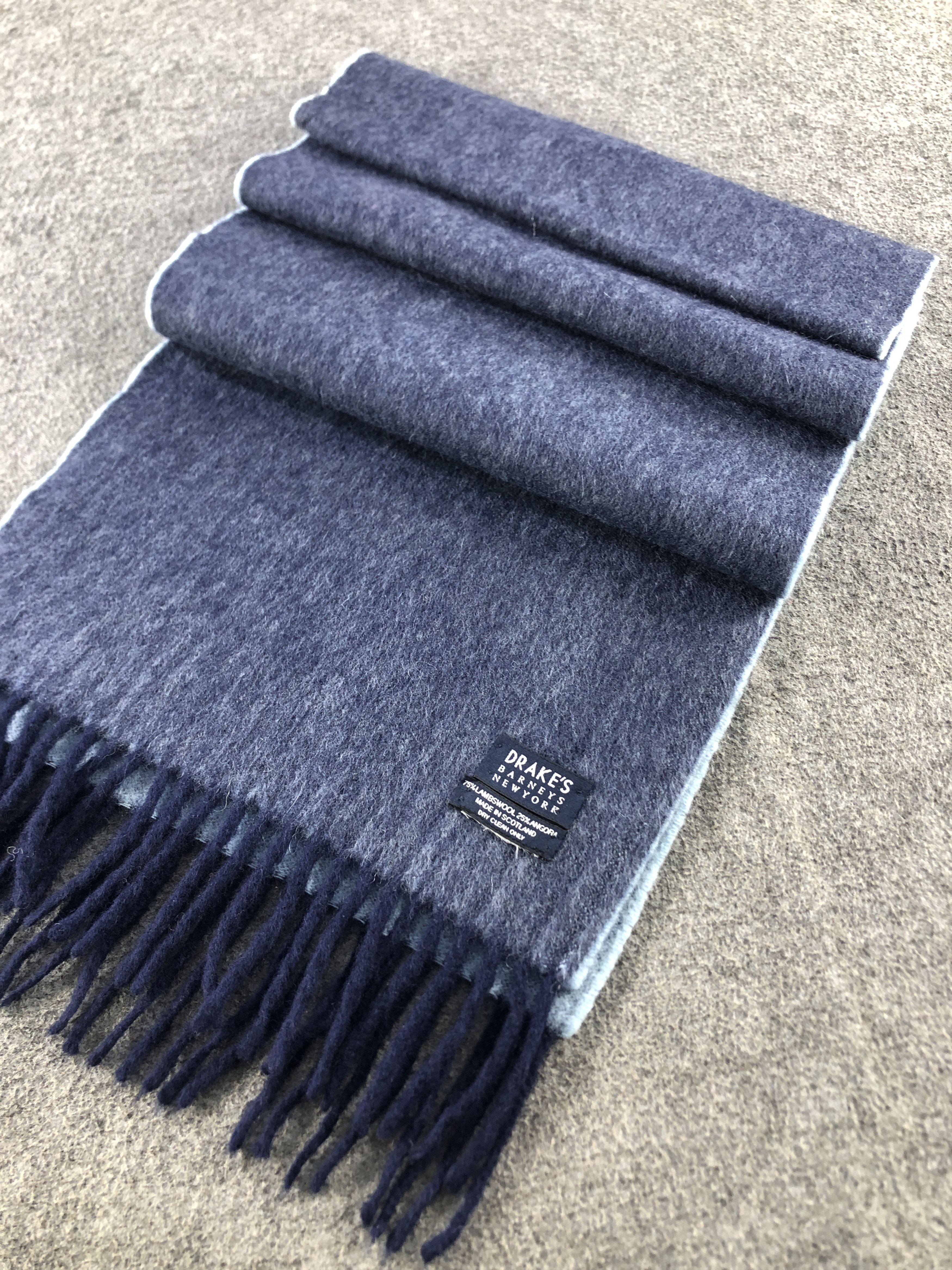 Drake's Drakes X Barneys Scarf / Muffler / Neckwear P893 Size ONE SIZE - 4 Thumbnail