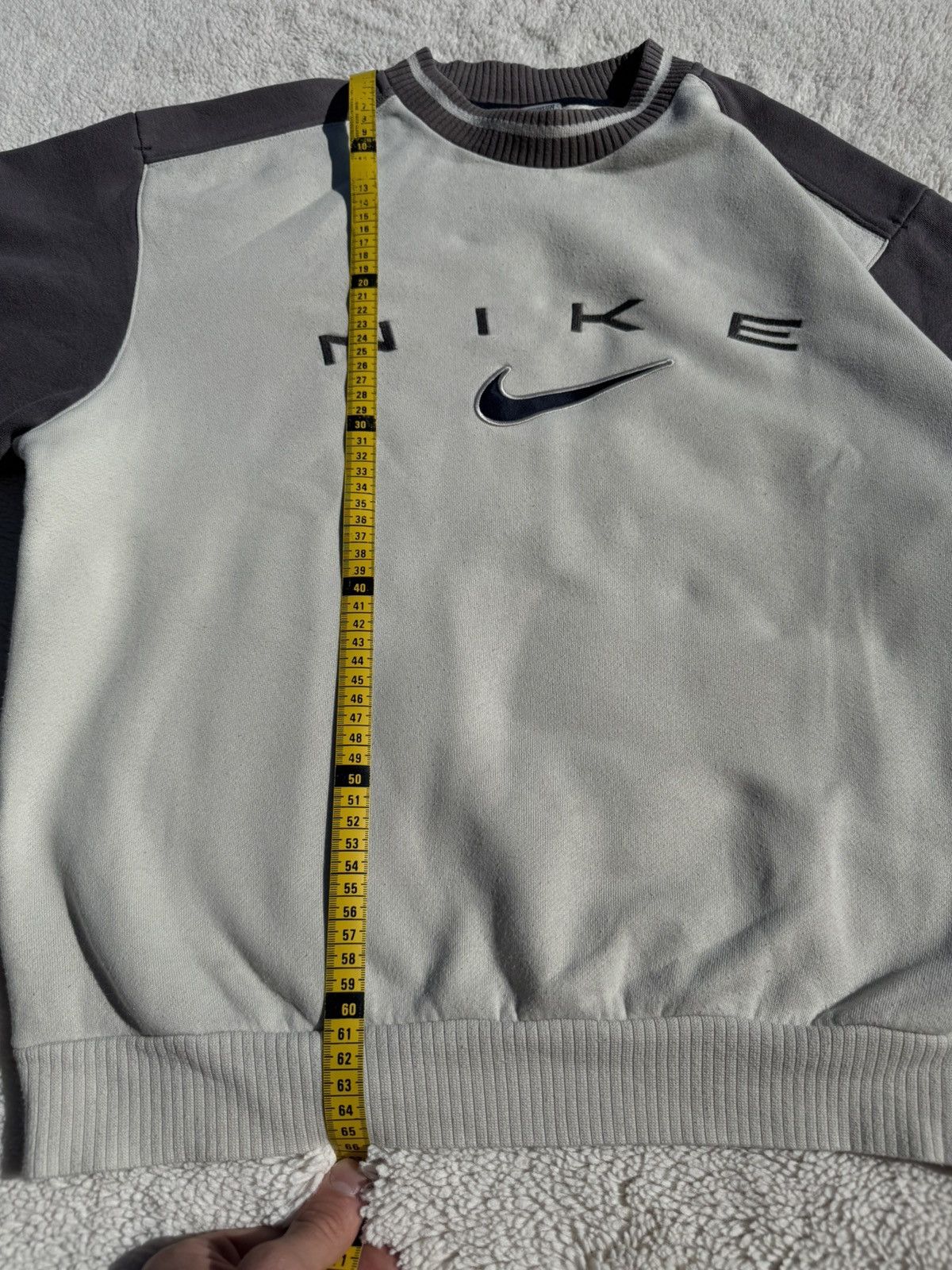 Nike Vintage Nike Y2K Boxy Sweatshirt, Men's S, big swoosh Size US S / EU 44-46 / 1 - 10 Thumbnail