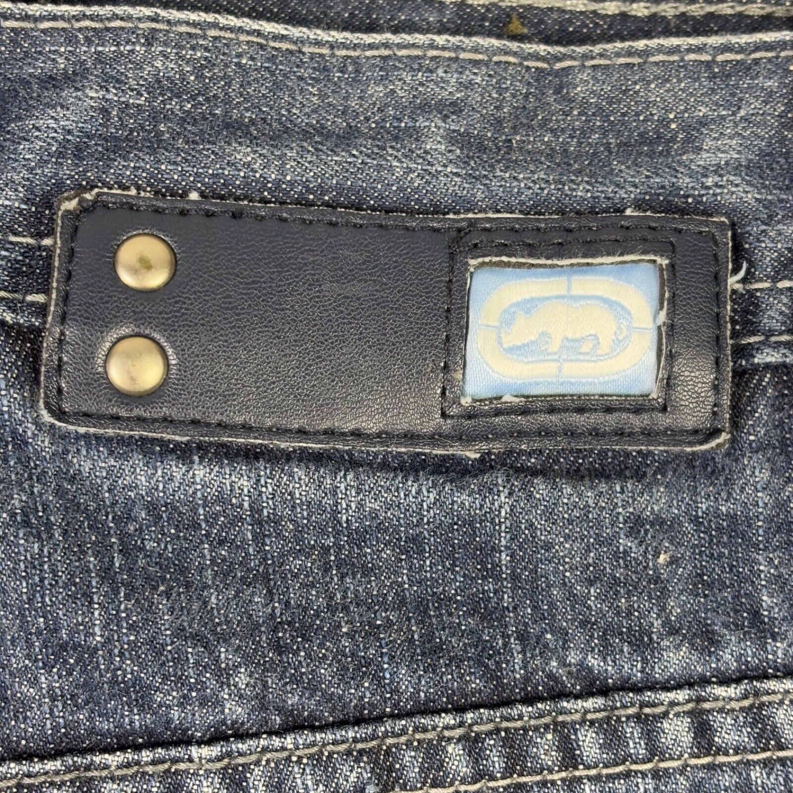 Ecko Unltd. VTG Ecko Unltd Rhino Brand Baggy Jeans 30x30 Embroidered Size US 30 / EU 46 - 3 Thumbnail