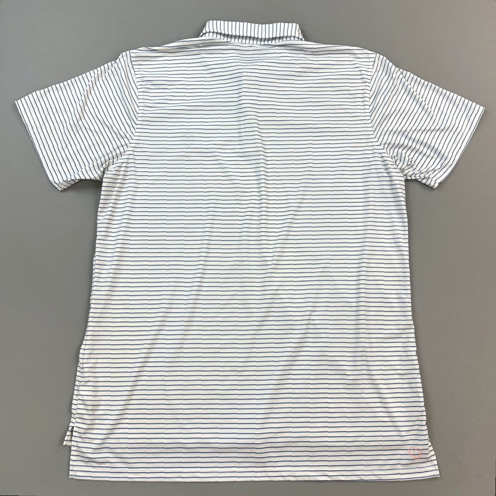 Vintage B Draddy Sport Polo Shirt Mens Large White Stripe Embroidered Logo Golf USA Made Shirt Mens Large White Stripe Logo Embroidered Golf USA Made Size US L / EU 52-54 / 3 - 6 Thumbnail