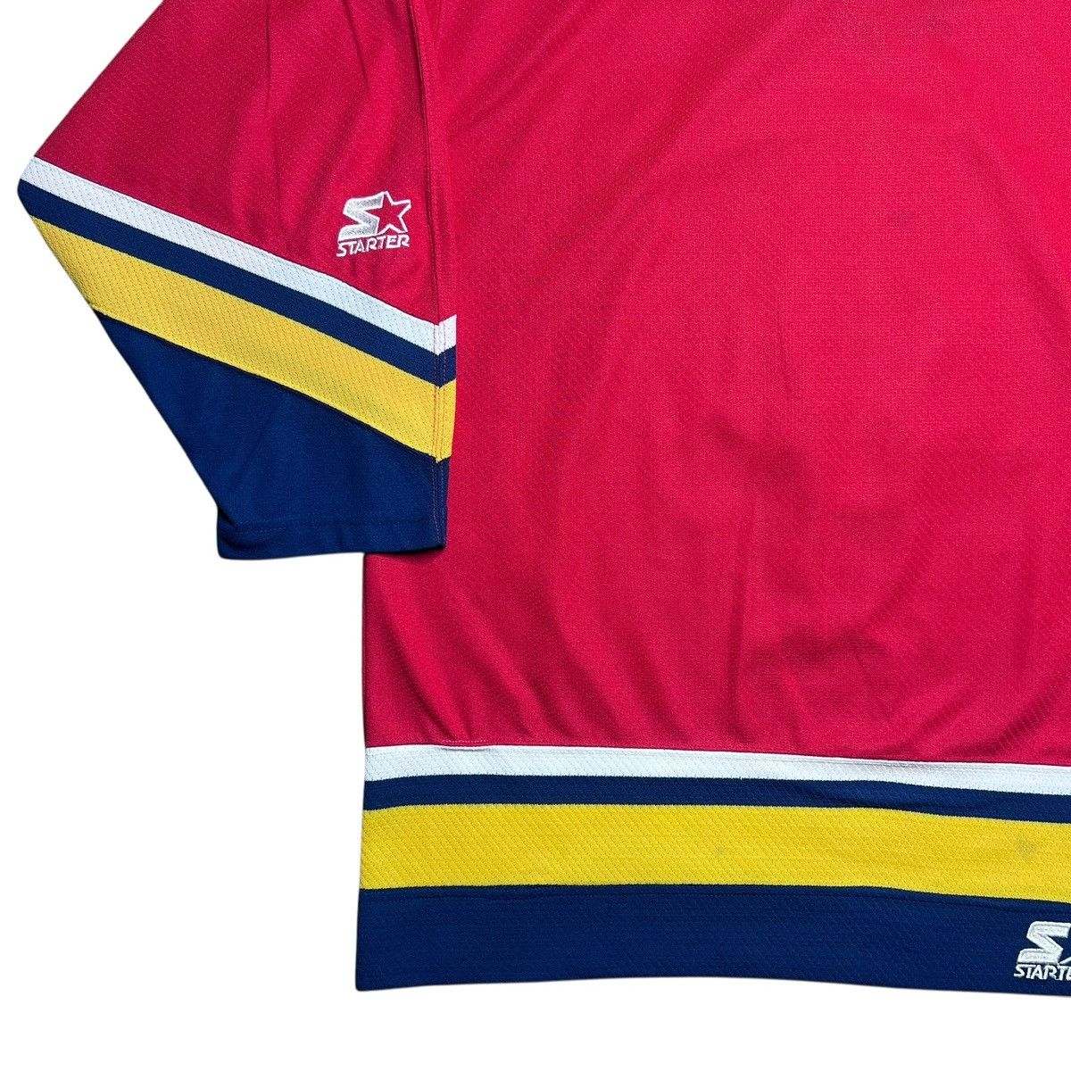 Starter Vintage 90s NHL Florida Panthers Starter Logo Hockey Jersey Size US XL / EU 56 / 4 - 24 Thumbnail