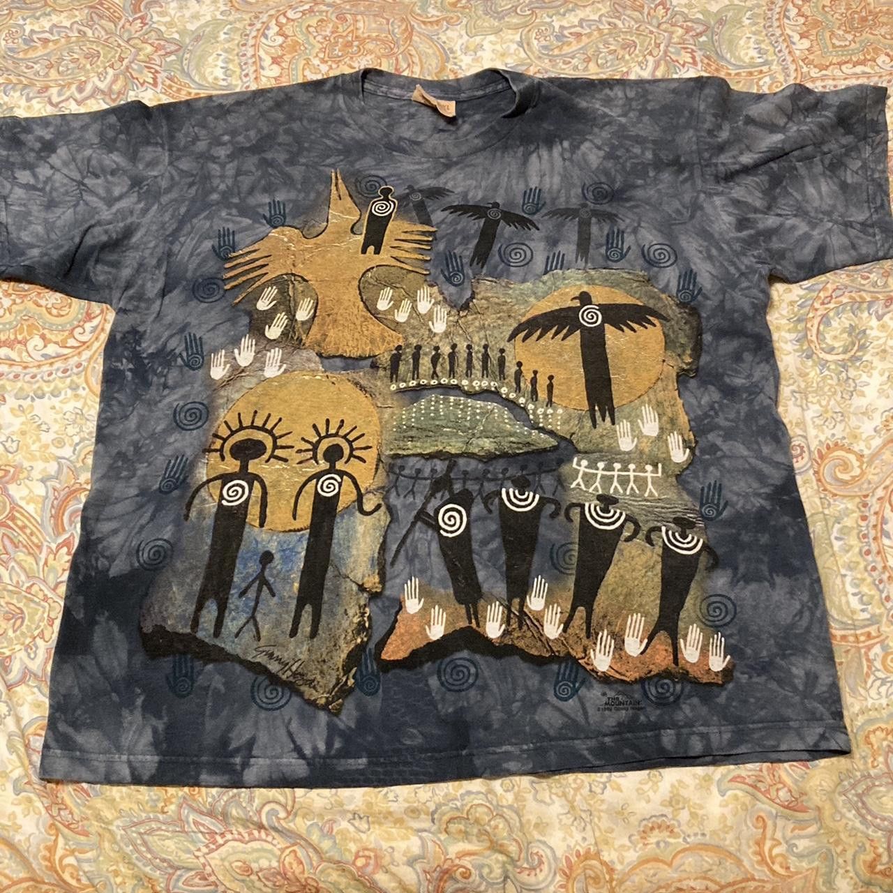 The Mountain Vintage 90s The Mountain Tribal Tee Size US XL / EU 56 / 4 - 4 Thumbnail