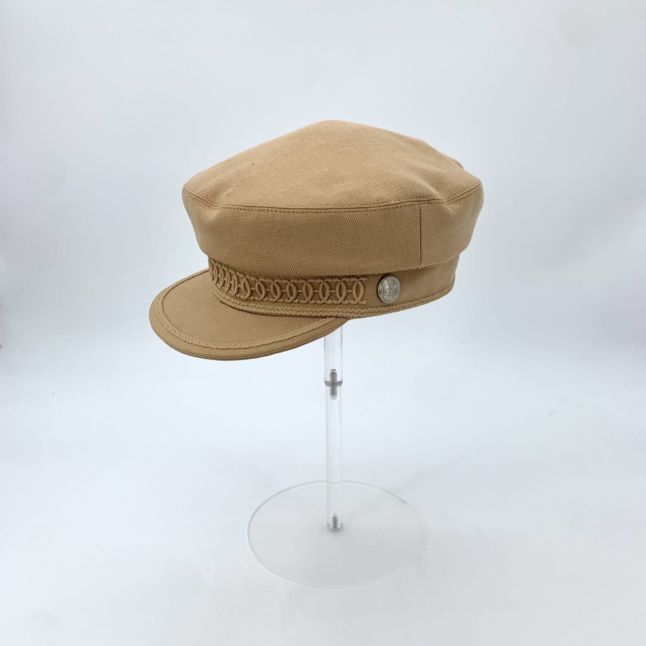 Hermes Hermès Cotton Embroidered Logo Cap – (Size 63cm) Size ONE SIZE - 1 Thumbnail
