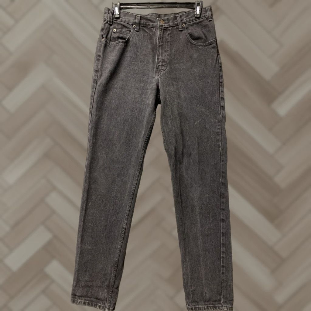 Gap VINTAGE Gap Jeans Men 33 Regular 90s Black Wash 36 Inseam Jeans Size US 33 - 1 Thumbnail