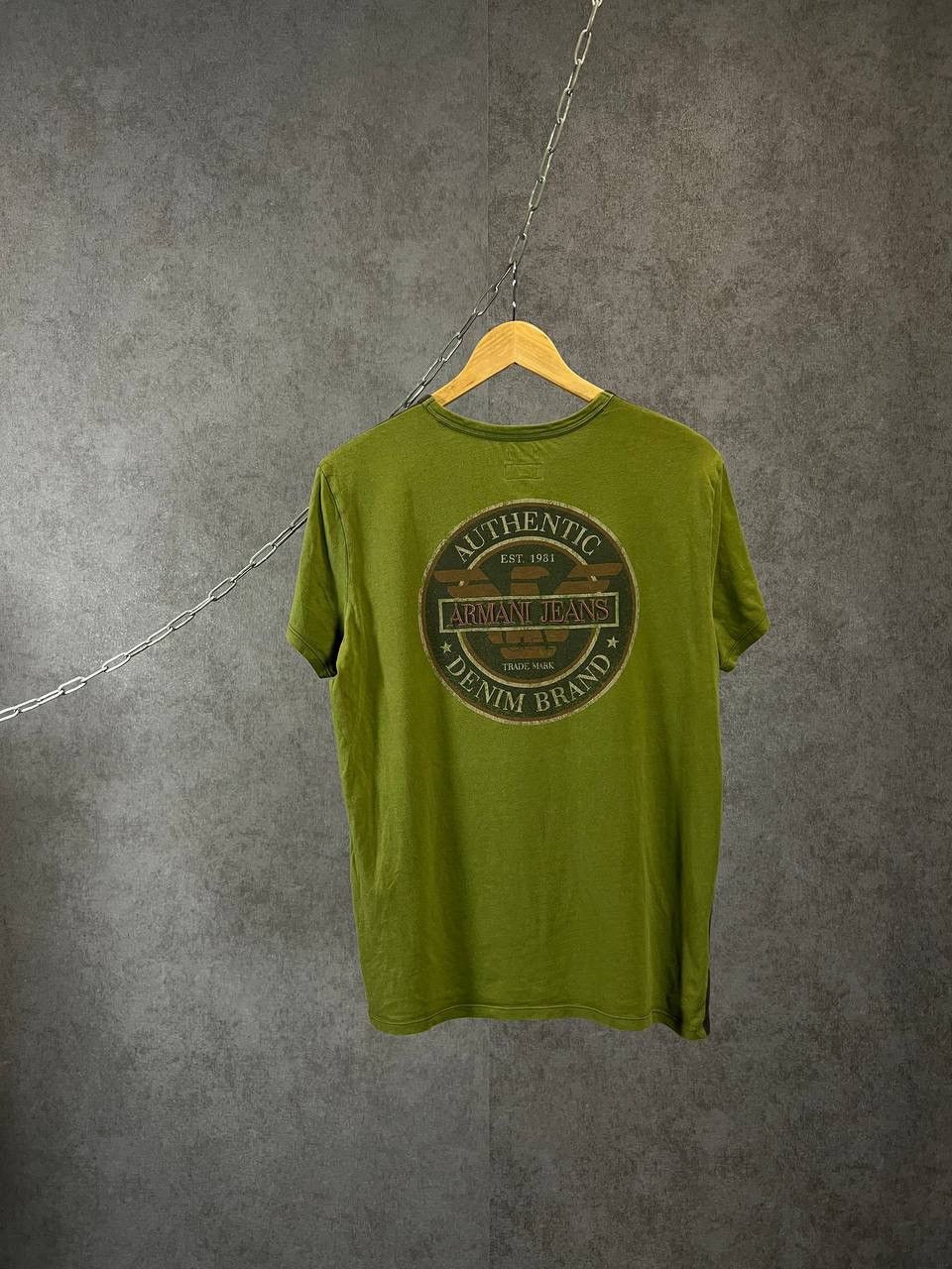 Armani × Designer × Vintage Armani Jeans designer vintage big logo tee Size US M / EU 48-50 / 2 - 2 Thumbnail