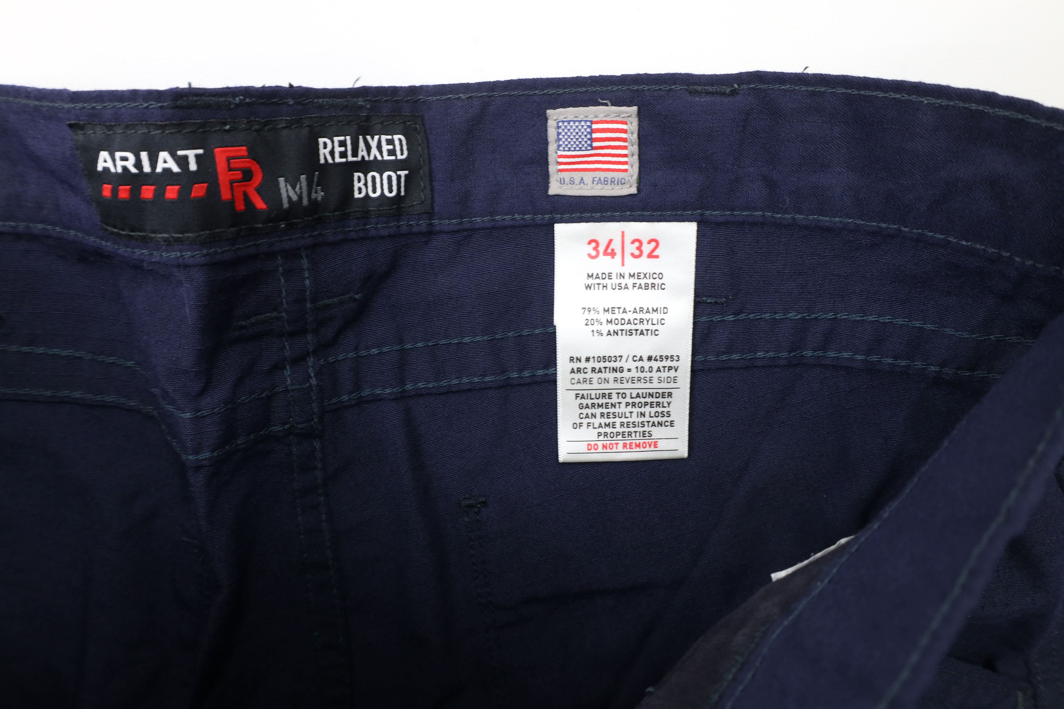 Ariat × Vintage Ariat FR Flame Resistant M7 Relaxed Boot Ripstop Pants Size US 34 / EU 50 - 13 Thumbnail