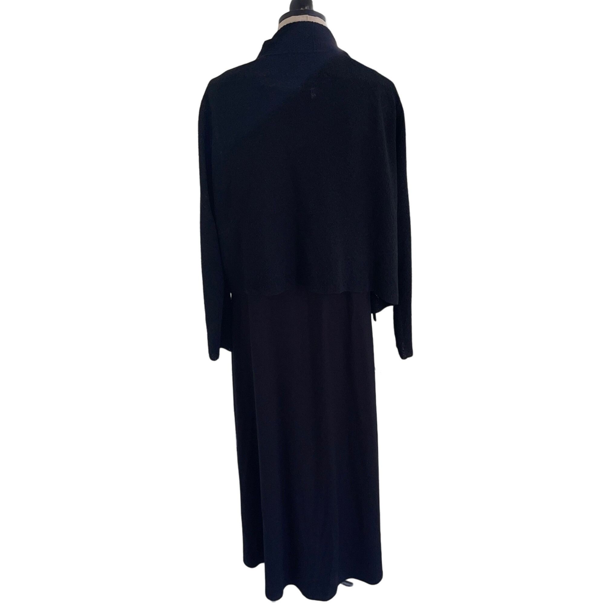 Eileen Fisher Eileen Fisher Vintage 1990s Womens Dress Sweater Set Size ONE SIZE - 2 Thumbnail