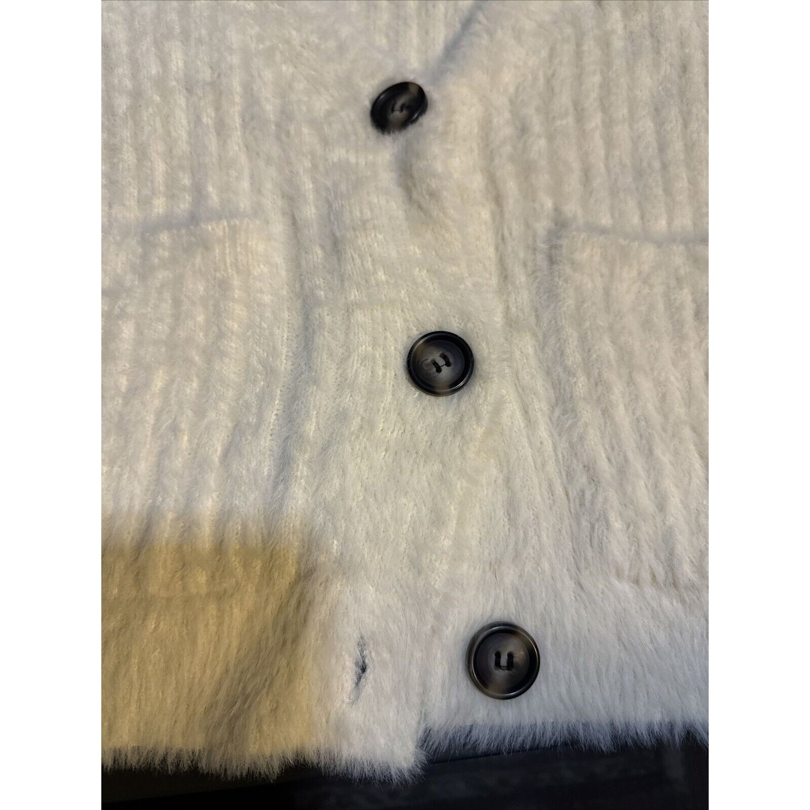 Cotton On COTTON ON Women’s Cardigan Sweater Button Down Ribbed Fuzzy Size S / US 4 / IT 40 - 6 Thumbnail