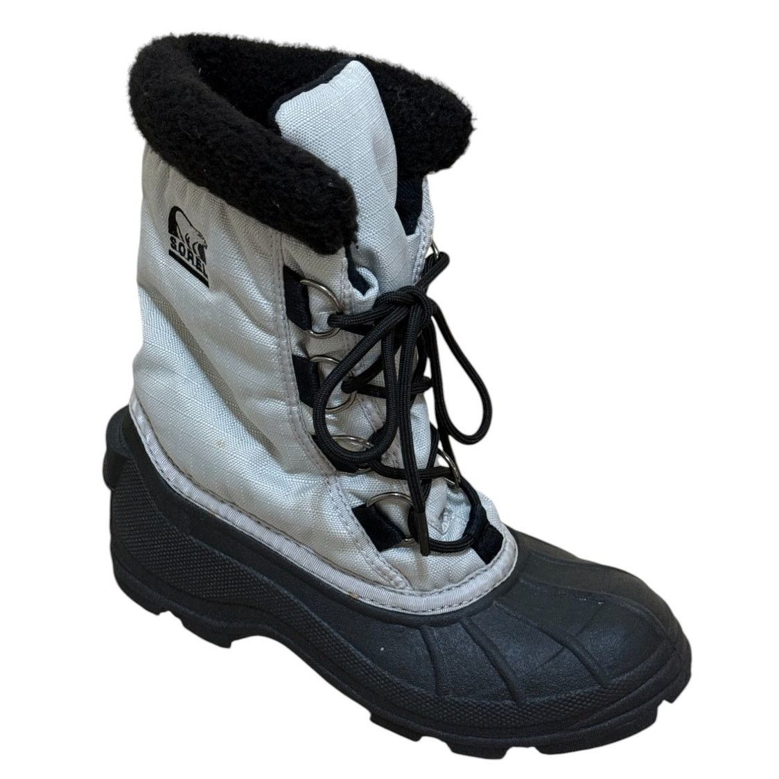 SOREL Sorel Boots Women 5.5 Gray Cumberland Gorpcore Winter Lace Size US 5.5 / IT 35.5 - 1 Thumbnail