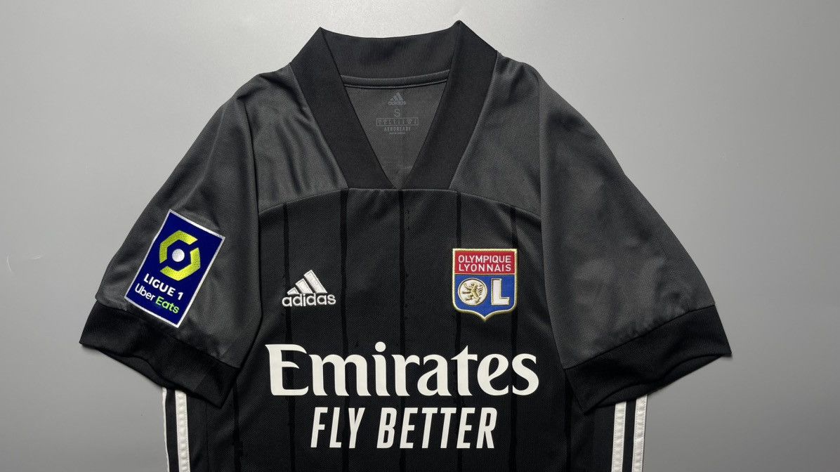 Adidas × Vintage LYON ADIDAS 2020/2021 FOOTBALL AWAY JERSEY #12 LUCAS PAQUETA Size US S / EU 44-46 / 1 - 3 Thumbnail