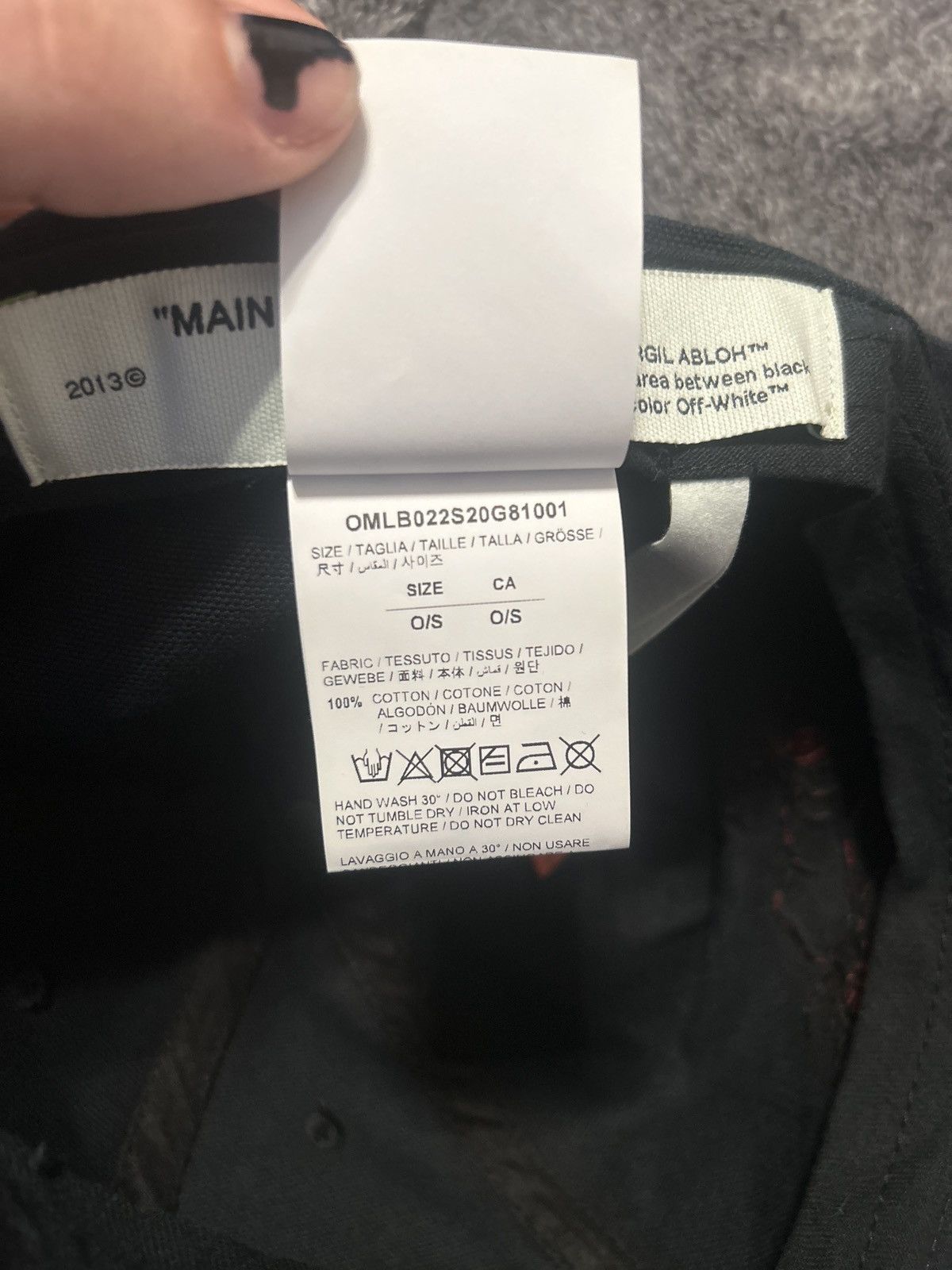 Off-White Off-White arachnid hat Size ONE SIZE - 4 Thumbnail