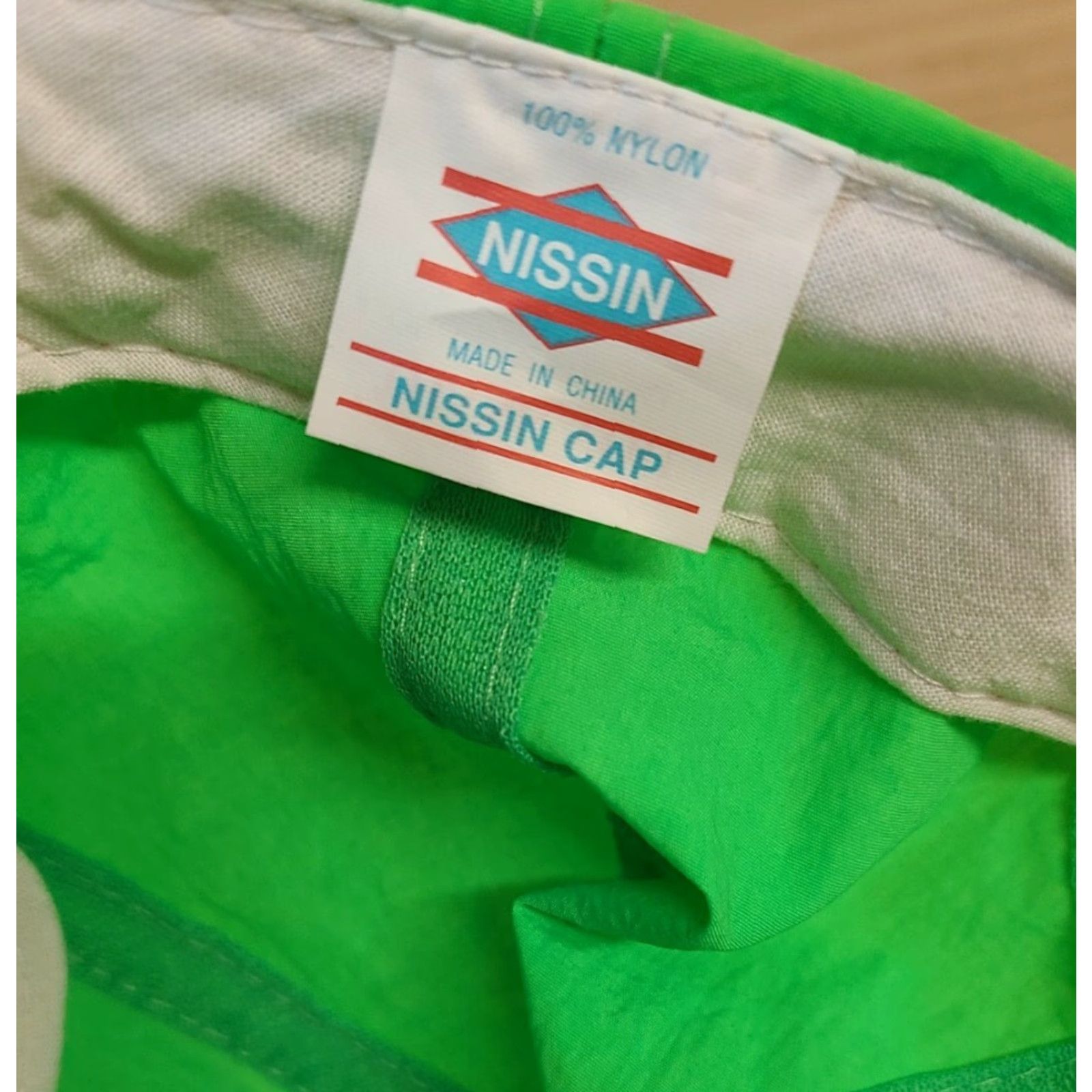 Vintage VINTAGE Nissin Snapback Hat Cap 90s Gold Rush Adventures Green Adjustable Mens Size ONE SIZE - 2 Thumbnail