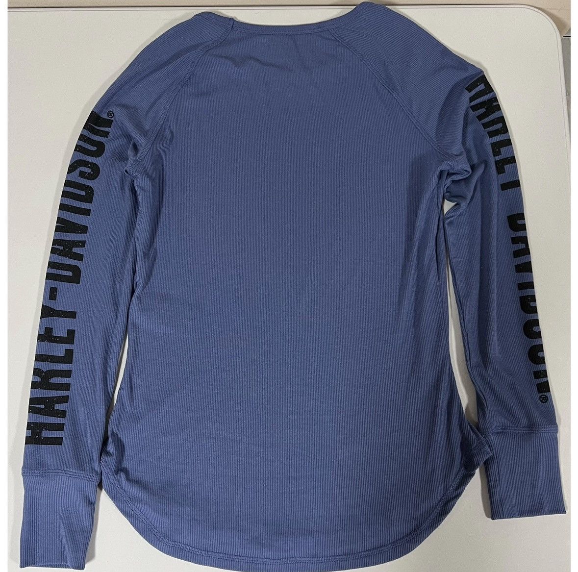 Harley Davidson Harley Davidson Logo Long Sleeve T-Shirt Top Tee Size S 🏍️✨ Size US S / EU 44-46 / 1 - 5 Thumbnail