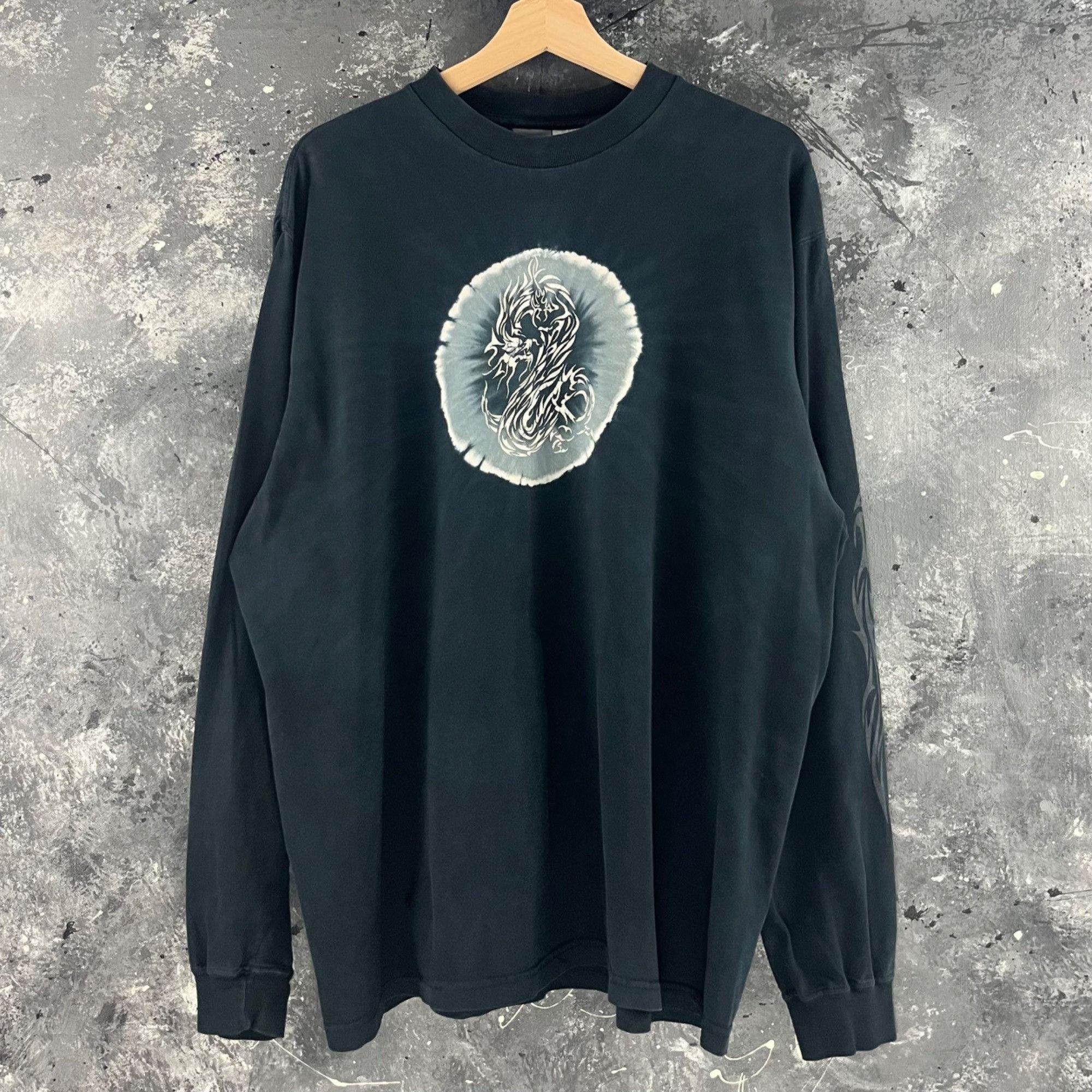 Vintage Vintage Y2K Dragon grunge shirt Size US XL / EU 56 / 4 - 1 Thumbnail