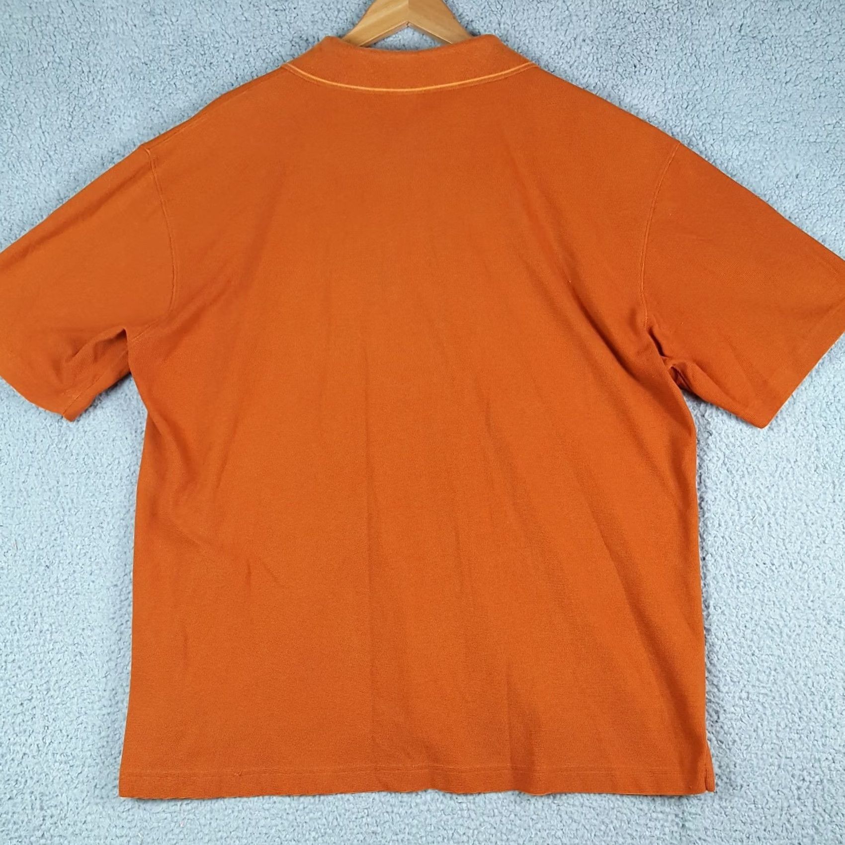 Patagonia Patagonia Polo Shirt Men's XL Breathable Orange Collar Outdoor Hiking Snap Vintage 90s Grunge Preppy Surf Beach Classic Logo Shirt Size US XL / EU 56 / 4 - 6 Thumbnail