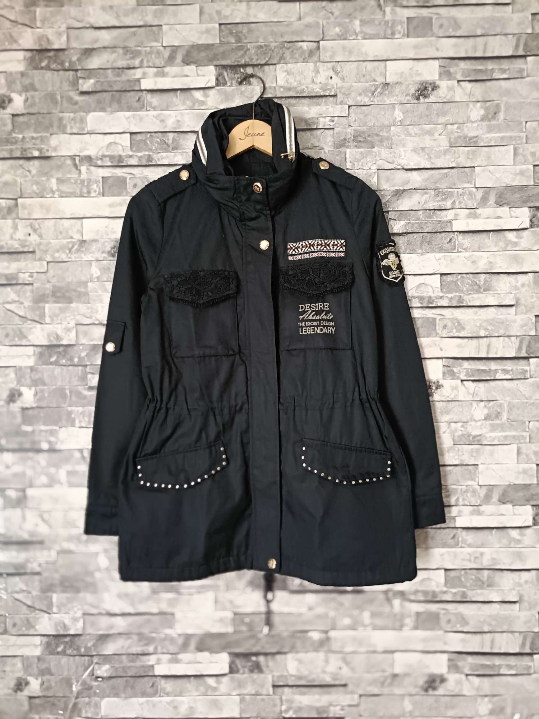 Japanese Brand Egoist lace parka jacket Size M / US 6-8 / IT 42-44 - 1 Thumbnail