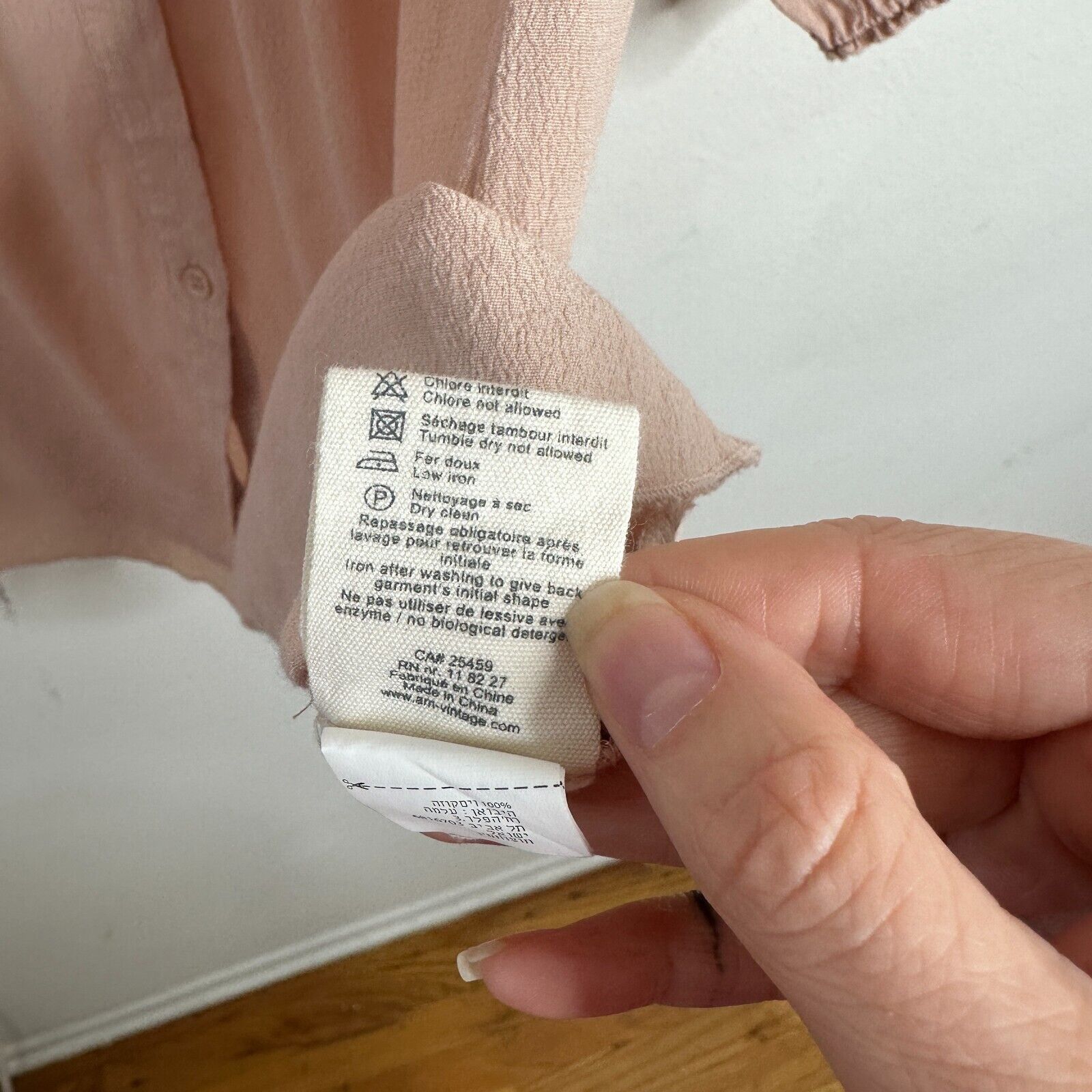 Other American Vintage Blush Off Shoulder Button Blouse Top Small Size S / US 4 / IT 40 - 7 Thumbnail