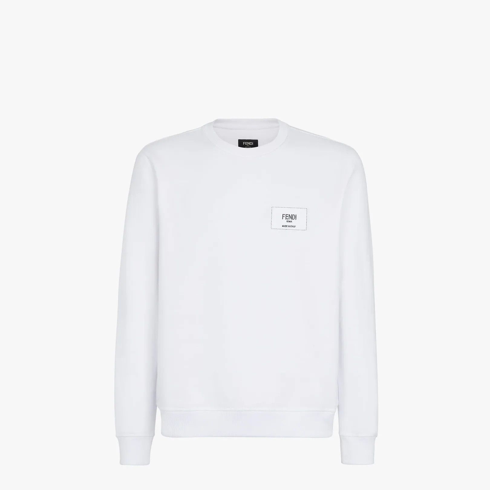 Fendi o1w1db10225 Sweatshirt in White Size US XXL / EU 58 / 5 - 1 Thumbnail