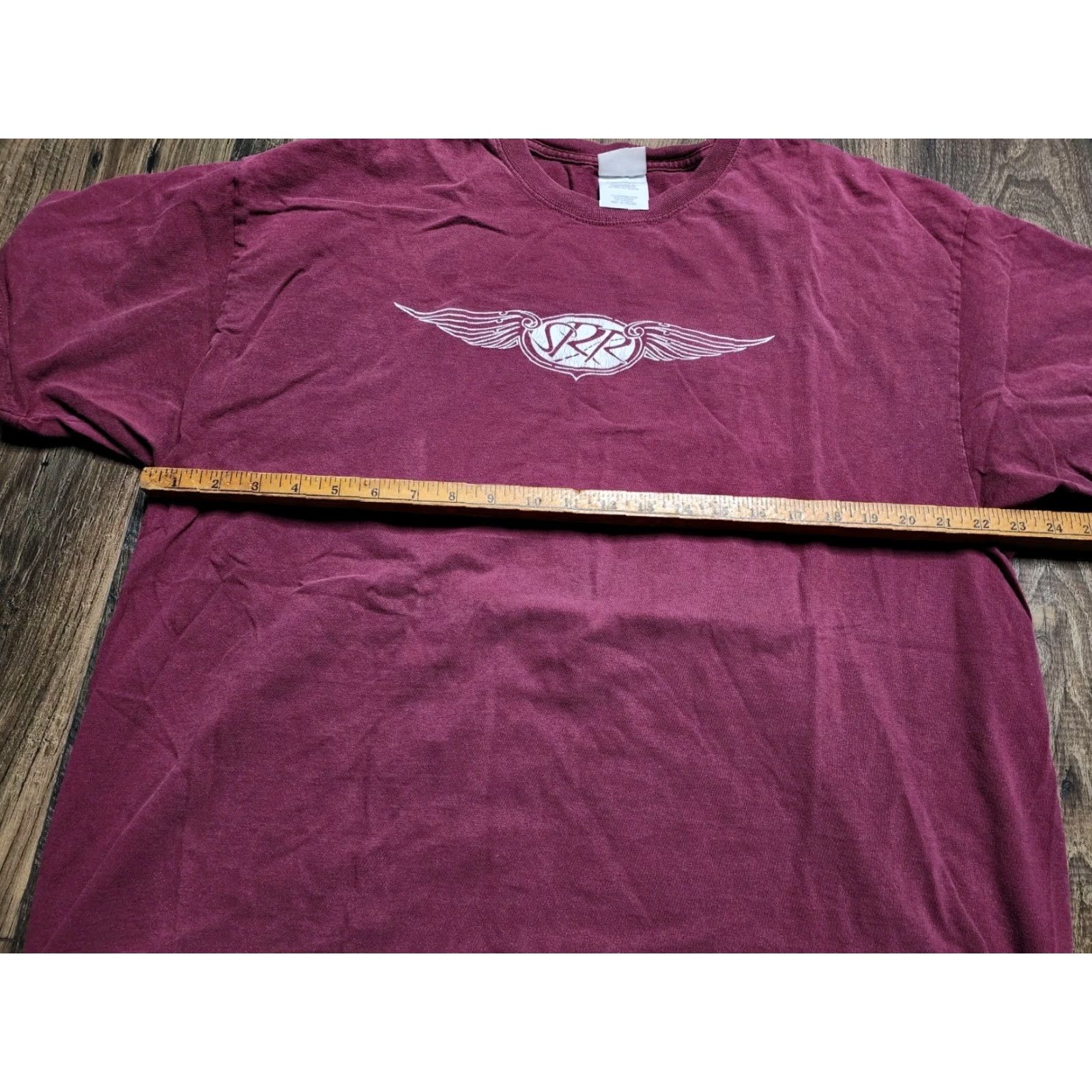 Doublet VINTAGE Port and Company T-Shirt Motorcycle Skull Logo Distressed Double-Sided Adult 2XL Red Mens Size US XXL / EU 58 / 5 - 2 Thumbnail