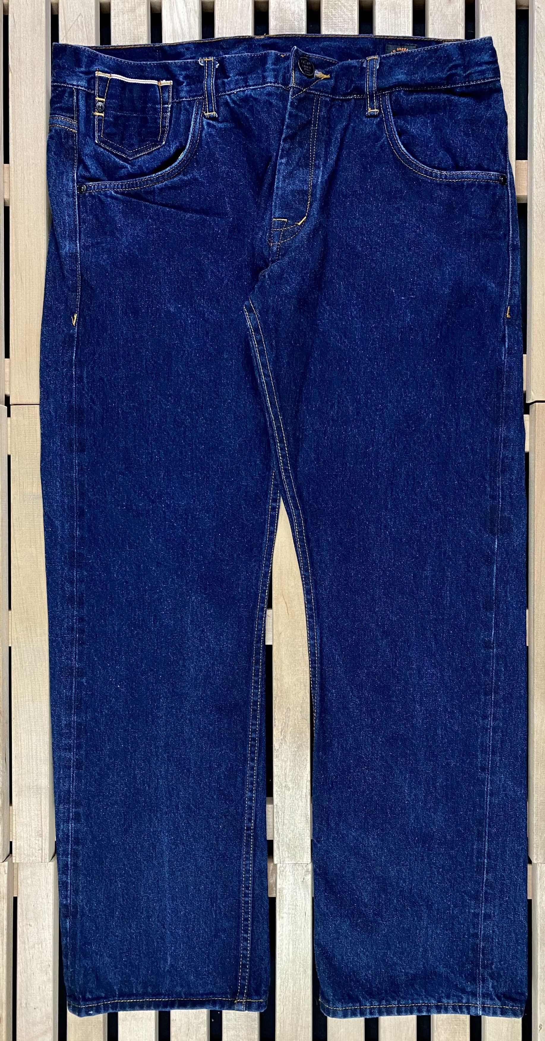 Ben Sherman Men’s Denim Selvage Pants Jeans Ben Sherman Size 38/32 Size US 38 / EU 54 - 1 Thumbnail