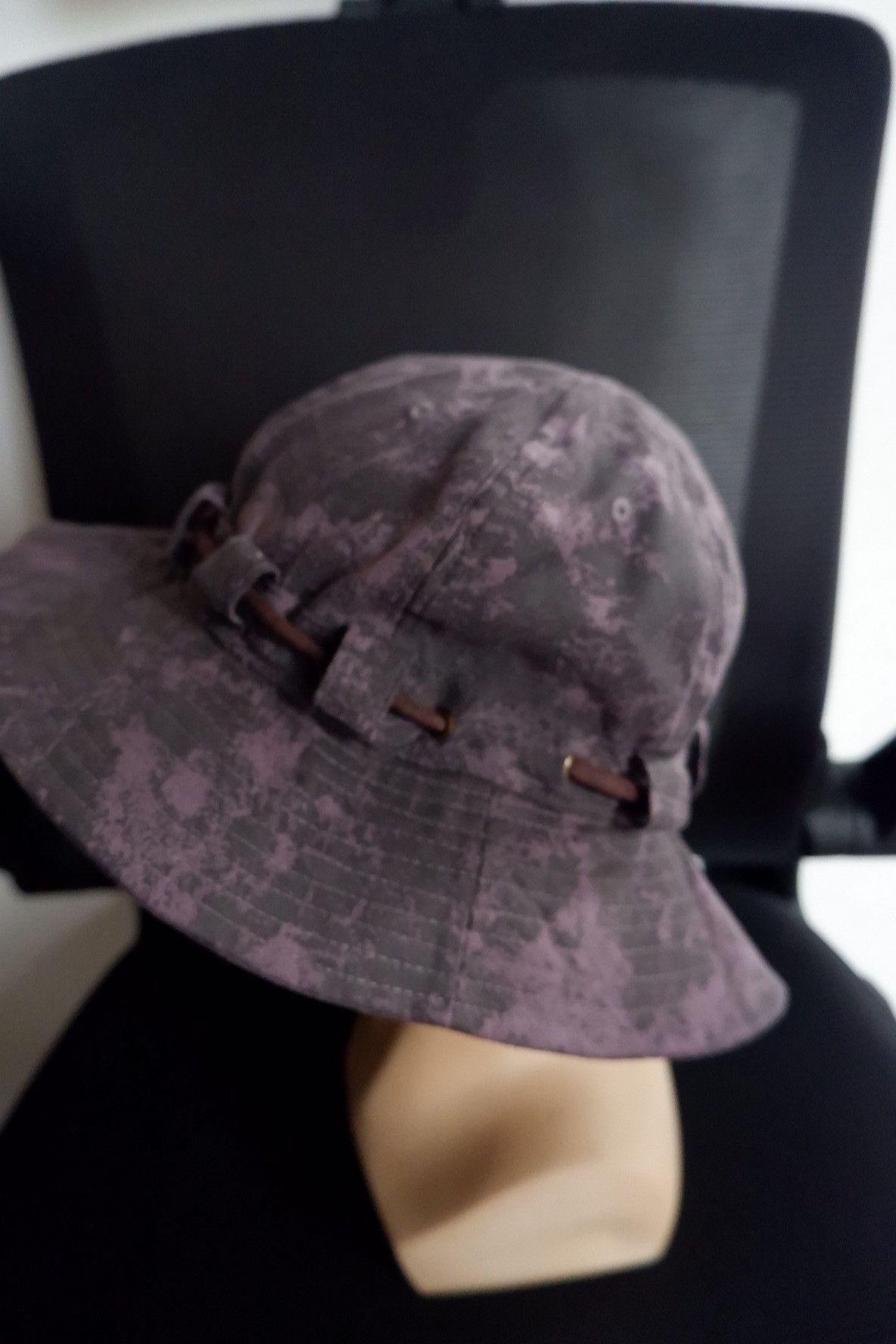 Japanese Brand Vintage Mono Comme Ca Ism Camo Utility Hats Size ONE SIZE - 4 Thumbnail