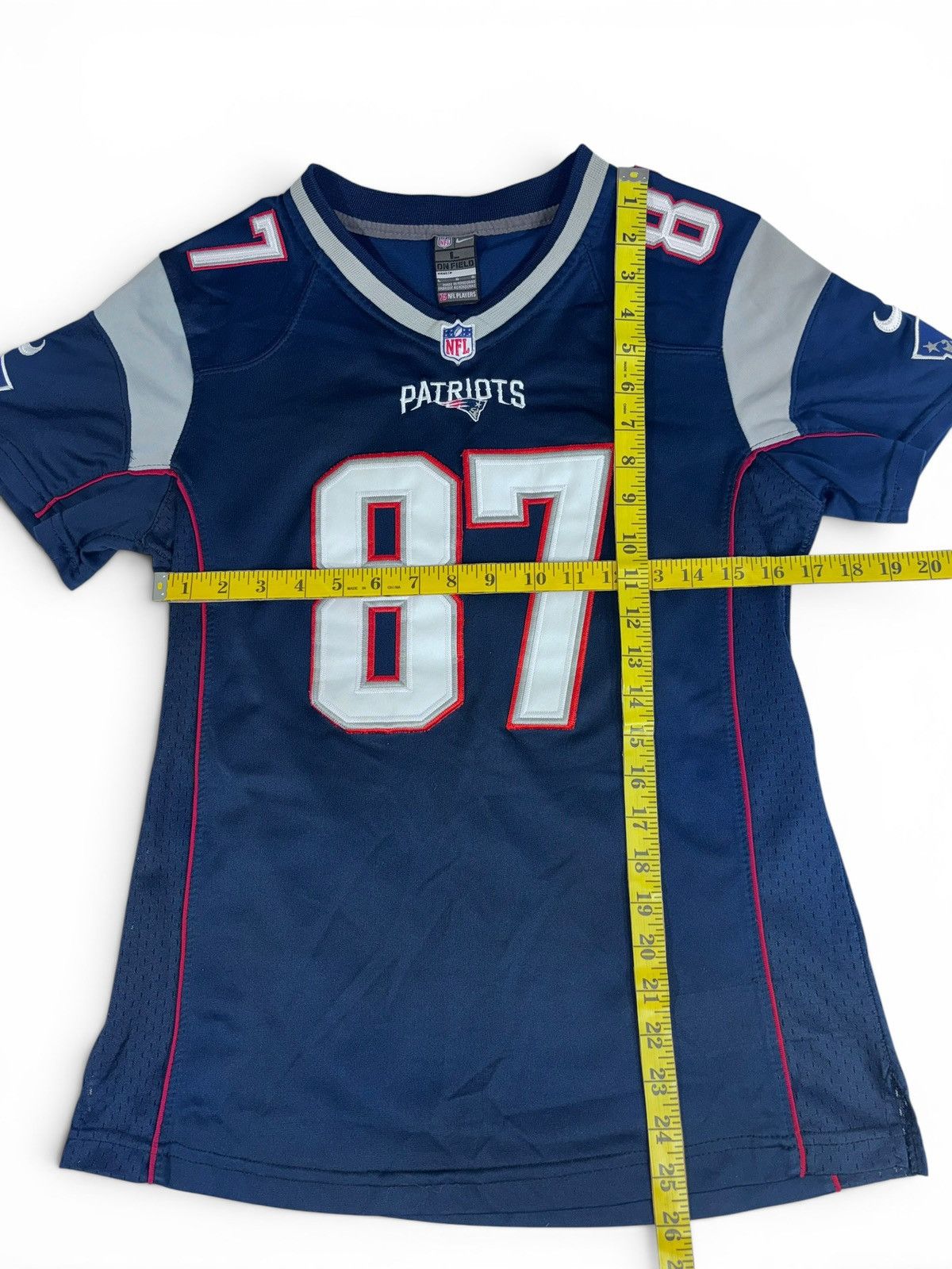 Other Y2K Nike Patriots Gronkowski 87 NFL Jersey Womens Large Size L / US 10 / IT 46 - 6 Thumbnail