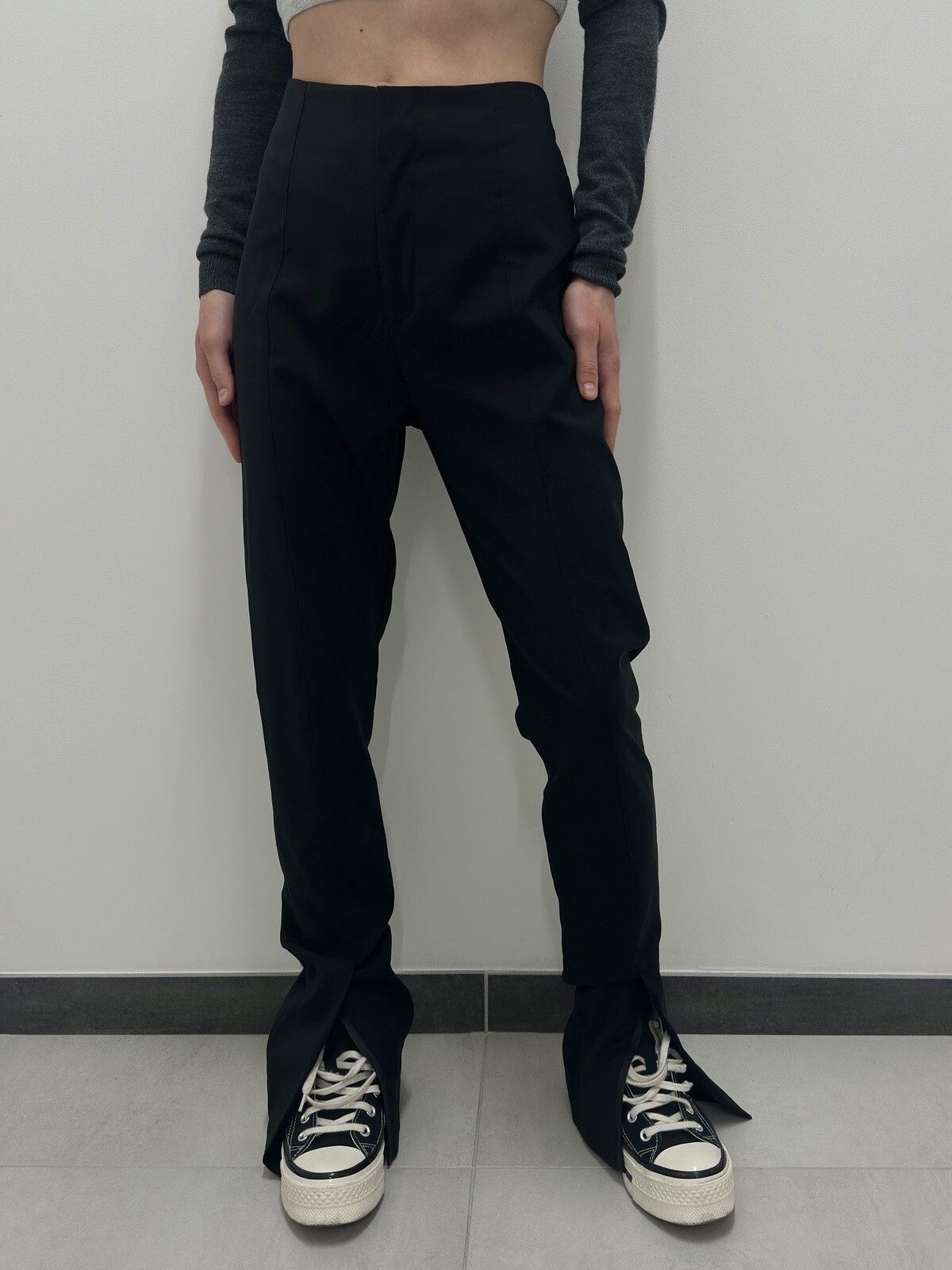 Hope Hope Stockholm Reclaim Wool Trousers Hight Waist Unisex Size 25" / US 0 / IT 36 - 7 Thumbnail