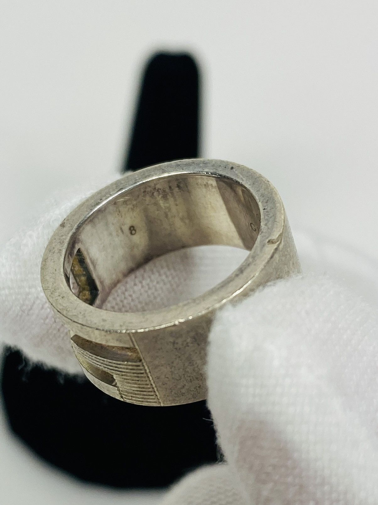 Gucci Gucci .925 Silver G Ring Size IT 8 Size ONE SIZE - 3 Thumbnail