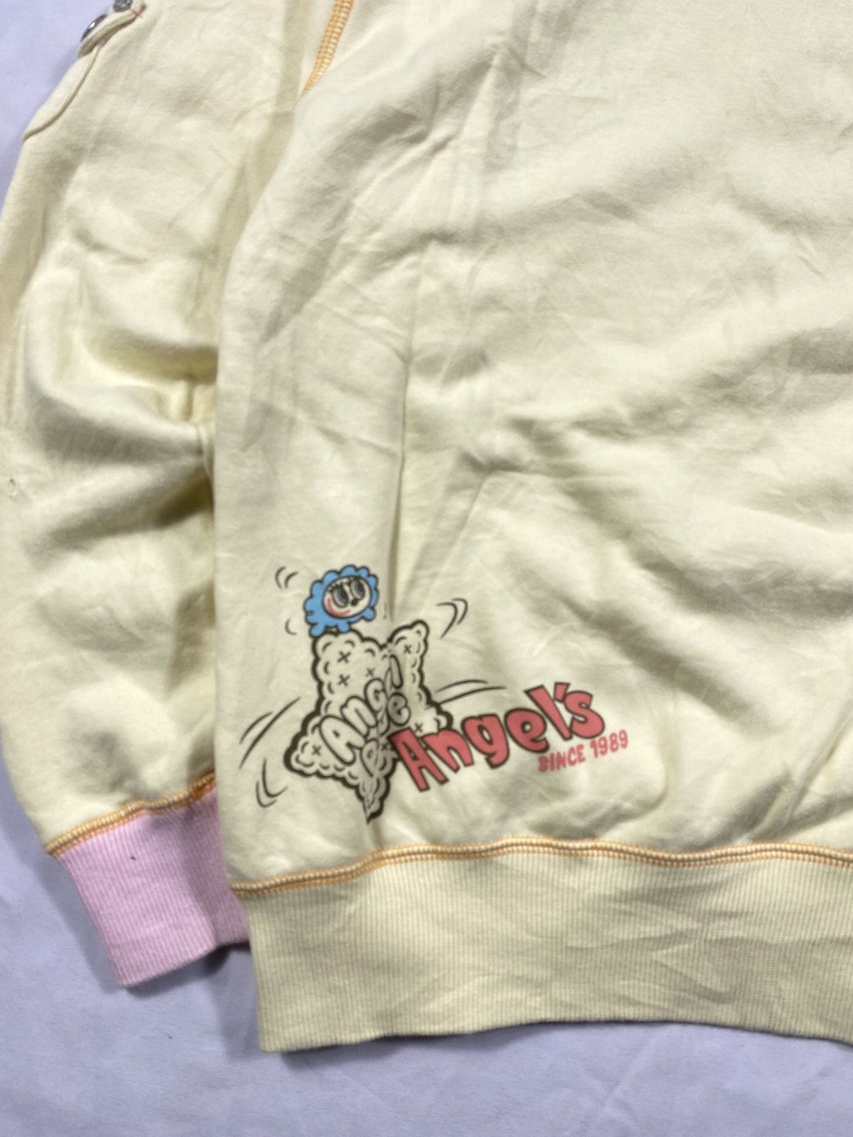 Angel Blue × Hysteric Glamour × Japanese Brand Japanese 90’s Angel Blue Sweatshirts Y2K Style Size US M / EU 48-50 / 2 - 16 Thumbnail