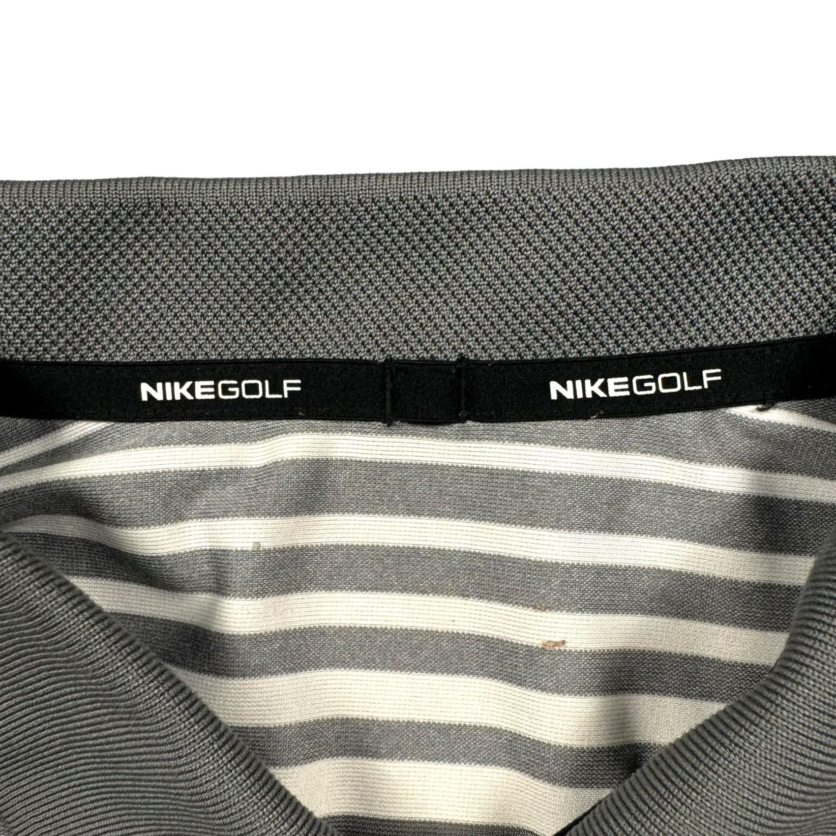 Nike Nike Golf Polo Mens XXL Wicking Lightweight Stretch Breatheable Striped Size US XXL / EU 58 / 5 - 7 Thumbnail