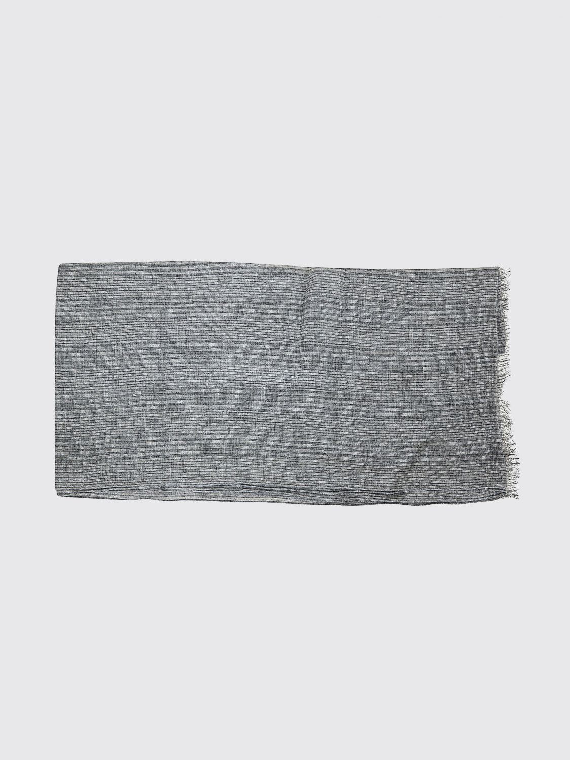Brunello Cucinelli Brunello Cucinelli Scarf Woman Grey Size ONE SIZE - 1 Thumbnail