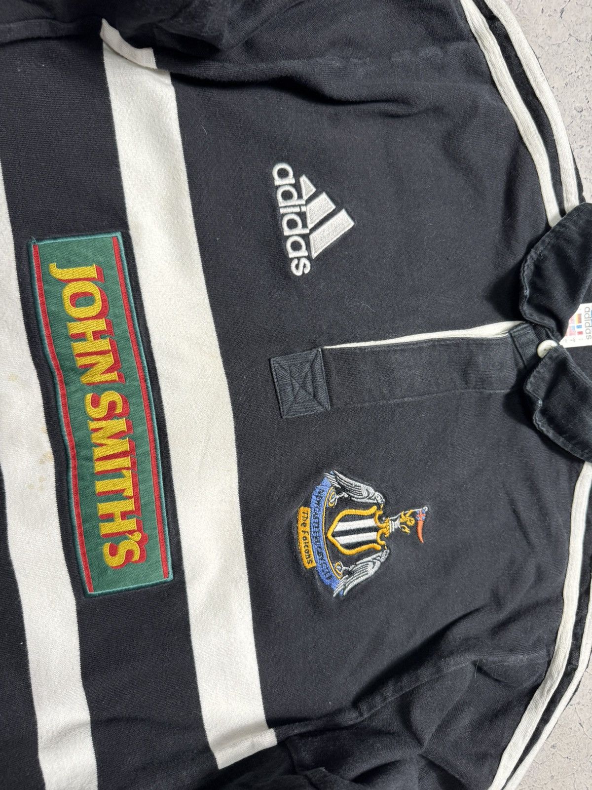 Adidas Adidas FC Newcastle Vintage 90’s Football Rugby Sweatshirt Size US S / EU 44-46 / 1 - 5 Thumbnail