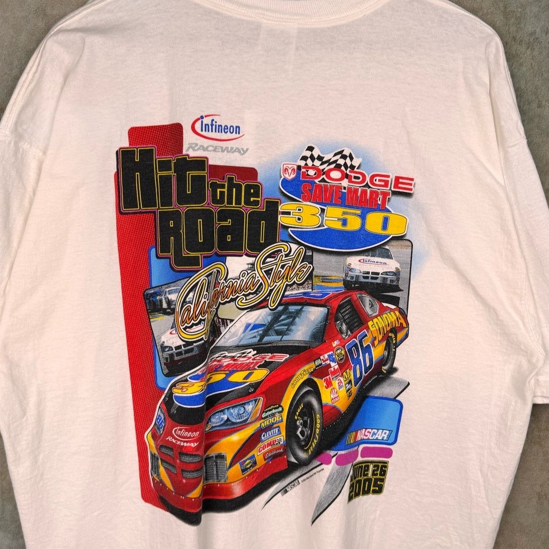 NASCAR × Vintage VTG Nascar Racing Save Mart 350 T Shirt Sz XXL 2005 Size US XXL / EU 58 / 5 - 7 Thumbnail