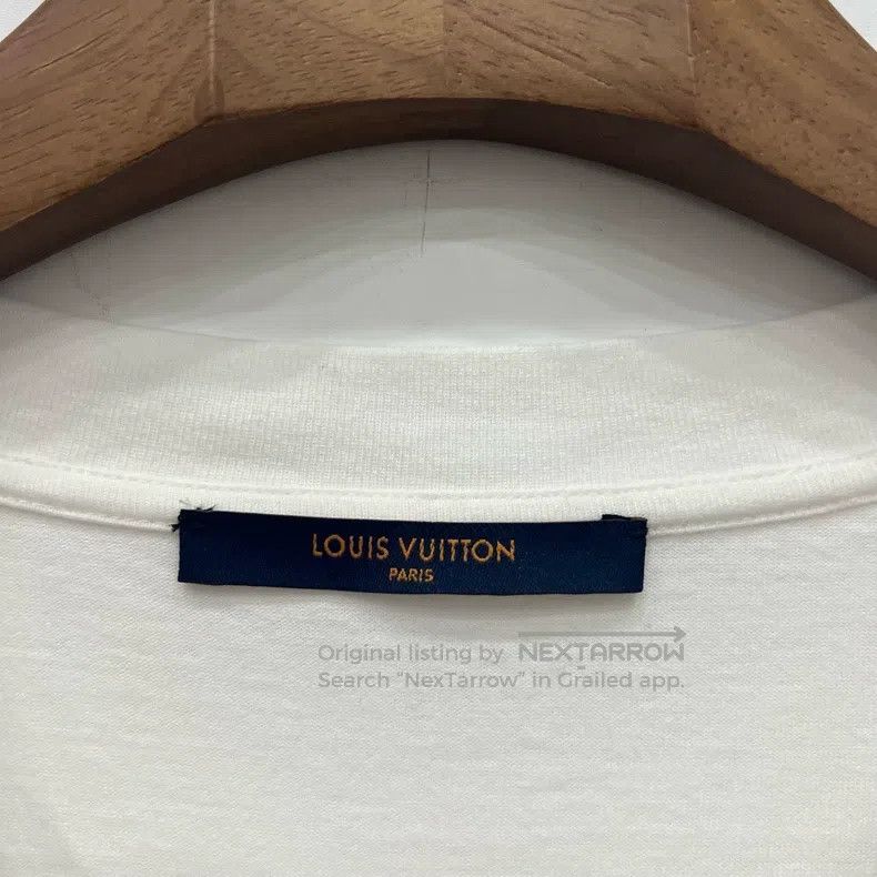 Louis Vuitton Louis Vuitton White monogrammed shell print short sleeve Size US XXL / EU 58 / 5 - 5 Thumbnail
