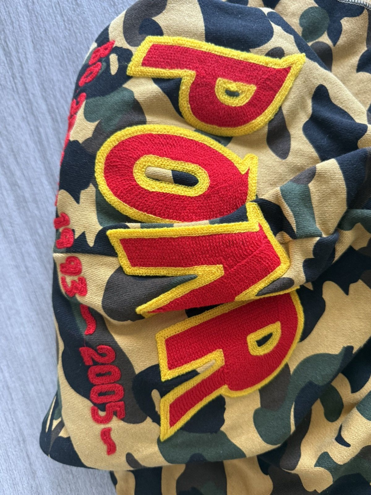 Bape Bape Yellow First Camo PONR Full Zip Size US XXL / EU 58 / 5 - 2 Thumbnail