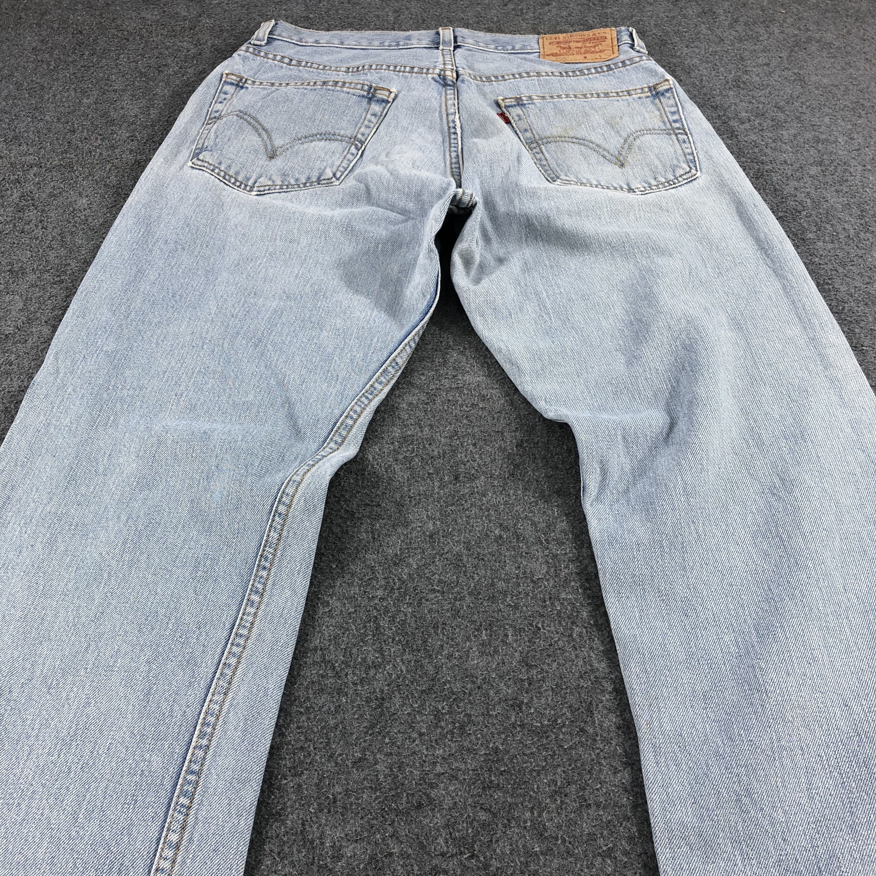 Levi's Vintage Light Wash Levis 505 Jeans-J1238 Size US 31 - 4 Thumbnail