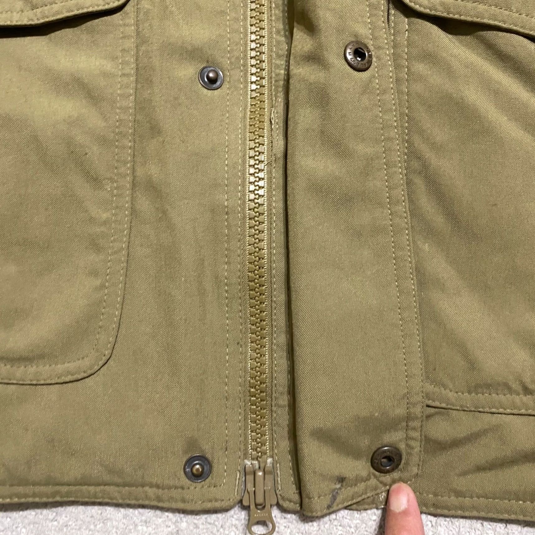 Vintage VINTAGE L.L. Bean Mens XLT Jacket Brown Field Coat Corduroy Collar Convertible Trench Size US XL / EU 56 / 4 - 7 Thumbnail